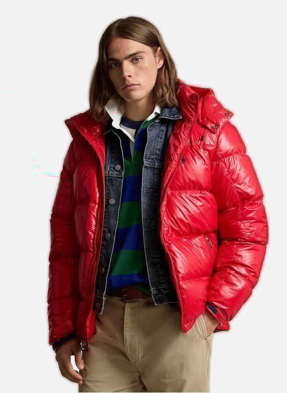 Padded ralph lauren jacket shop