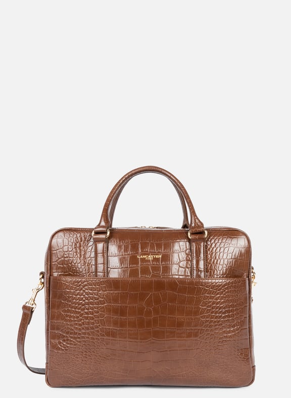 Porte documents - mademoiselle business Marron by LANCASTER LANCASTER Porte documents - mademoiselle business Marron