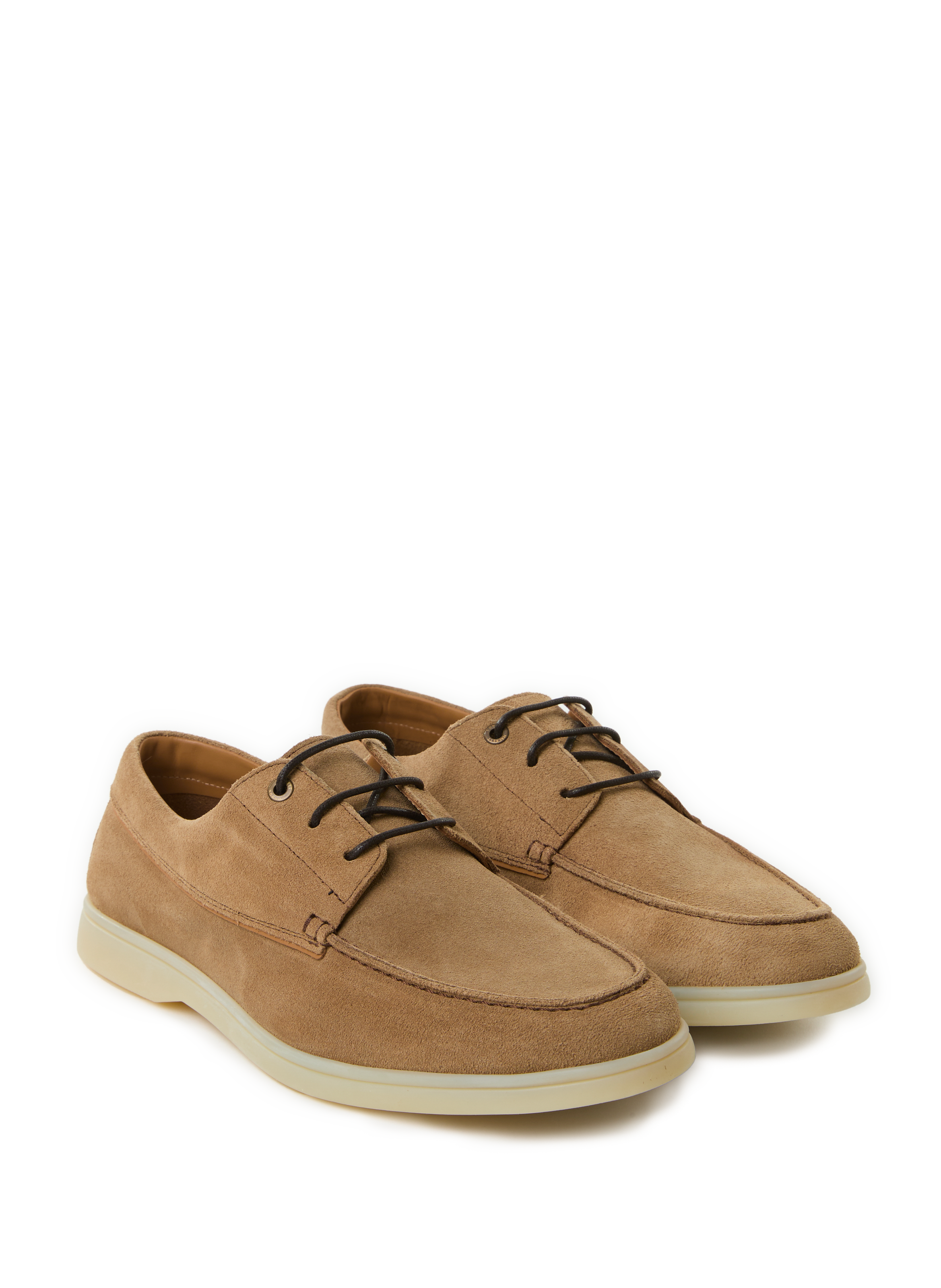 Mocassins en daim Martin Boat  HACKETT Beige
