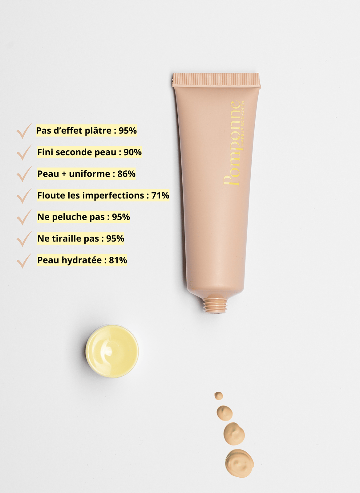 Moisturizing BB Cream SPF20 POMPONNE Nude