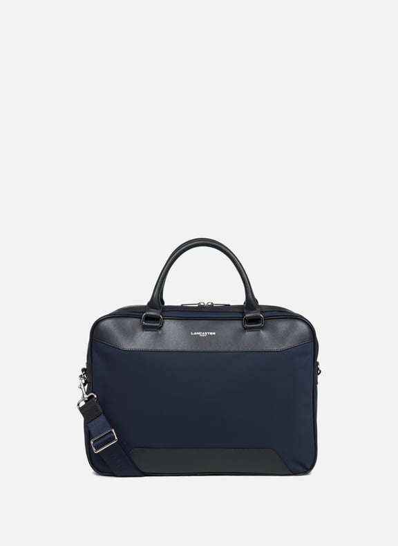 Portfolio document holder bag - Basic Métropole Blue by LANCASTER LANCASTER Portfolio document holder bag - Basic Métropole Blue