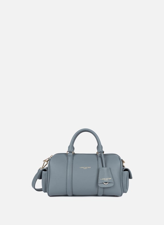 Sac polochon - milano ana Bleu by LANCASTER LANCASTER Sac polochon - milano ana Bleu