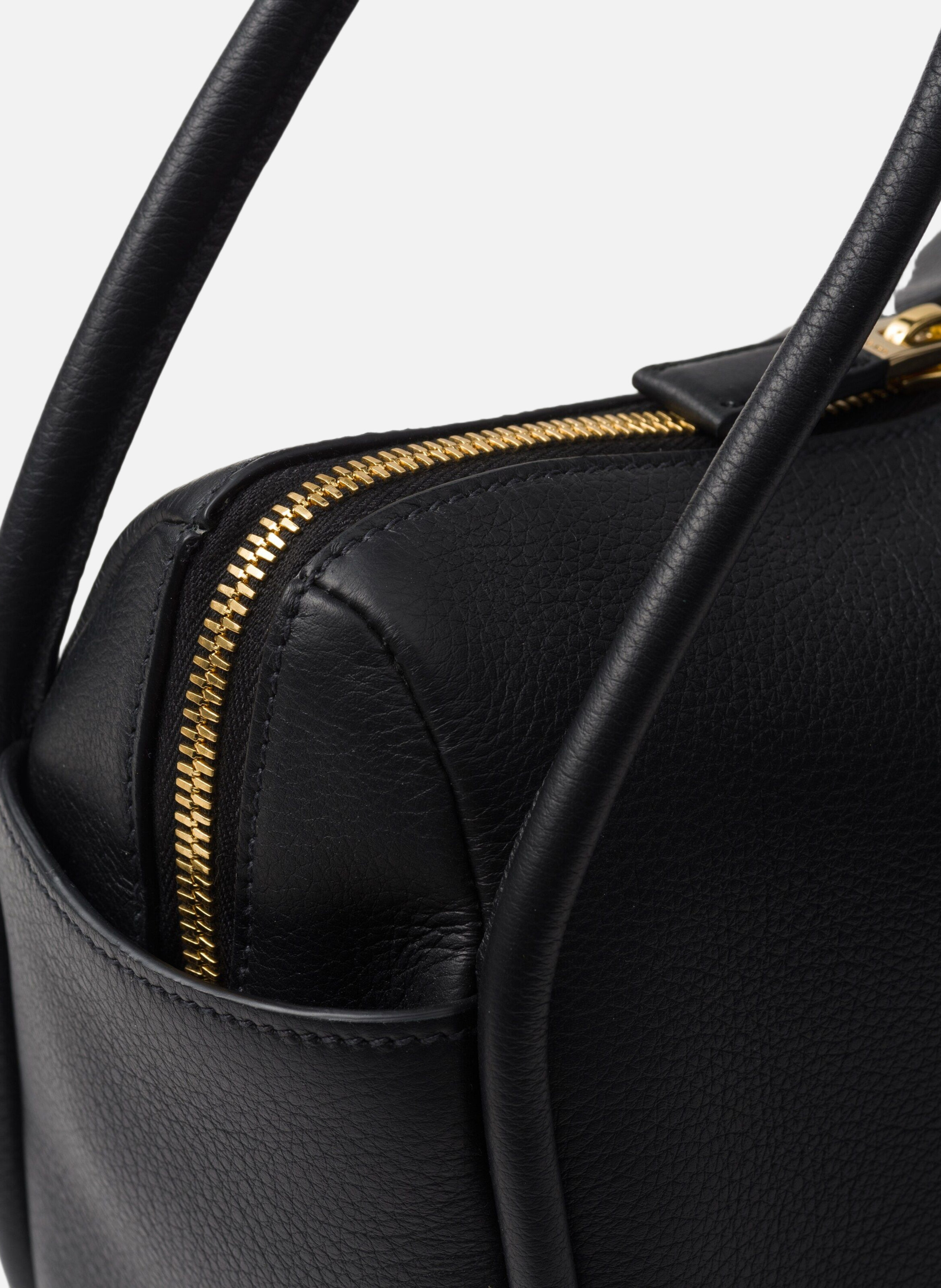 Sac à main prada darling en cuir PRADA Noir