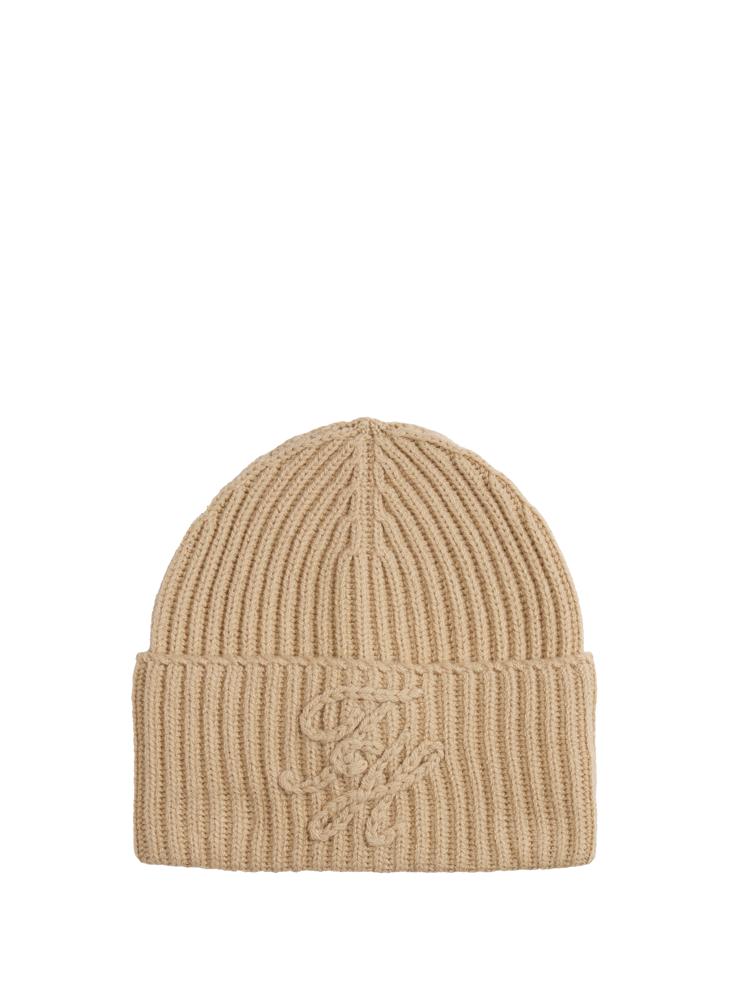 TOMMY HILFIGER Wool and cashmere beanie Beige
