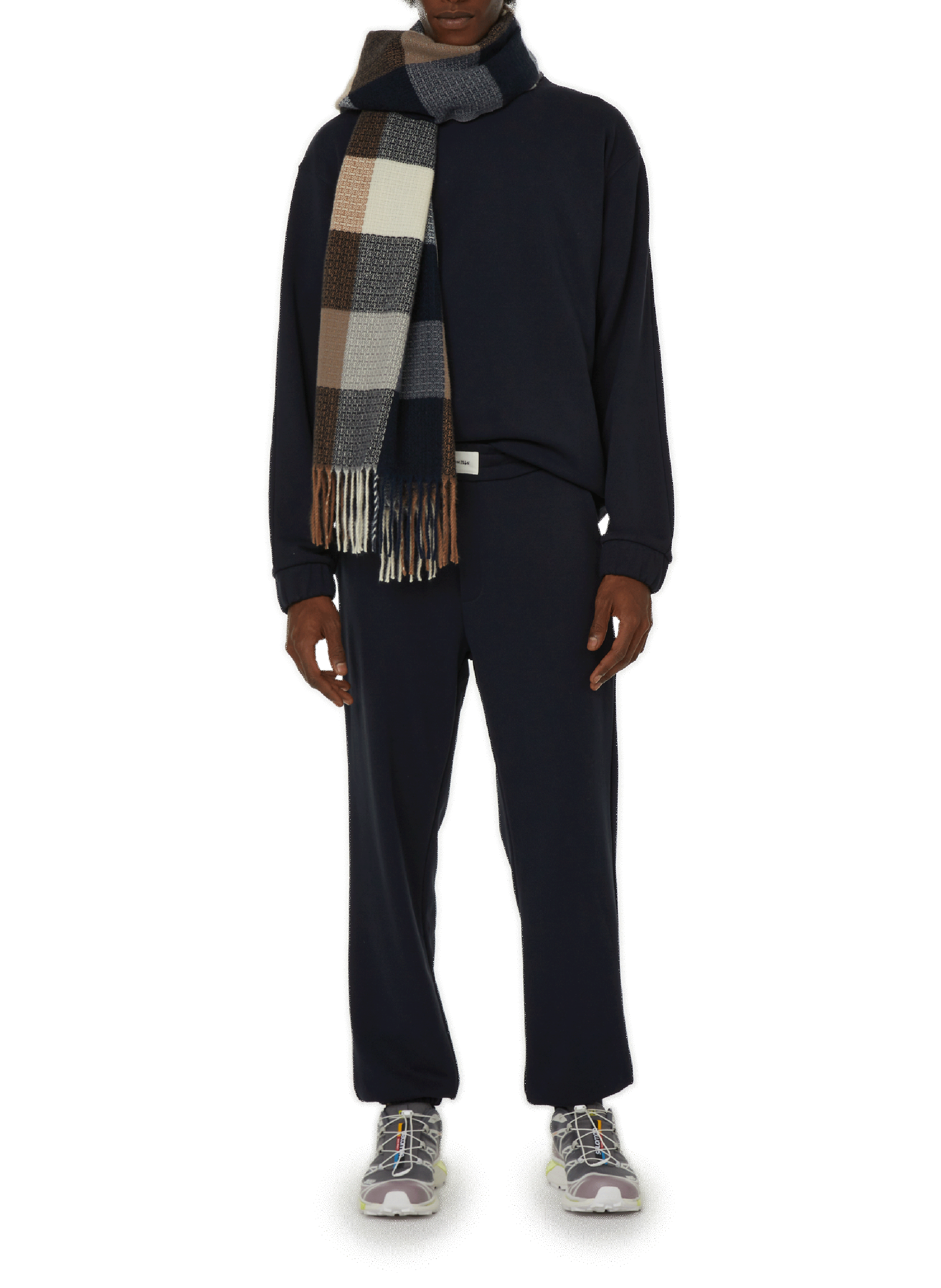 Sweatshirt en coton SAISON 1865 Bleu