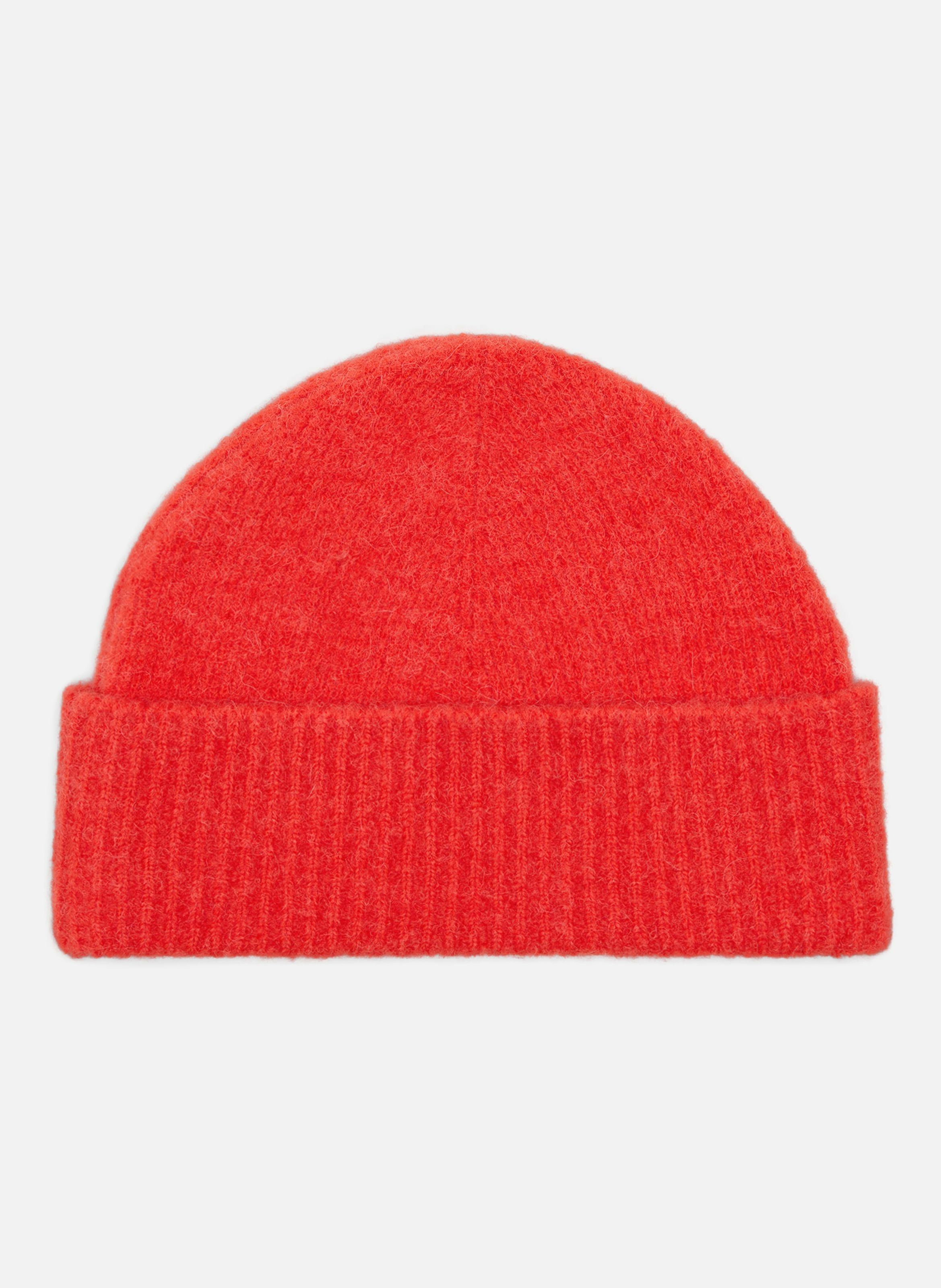 Bonnet ami de coeur en alpaga unisexe AMI PARIS Rouge