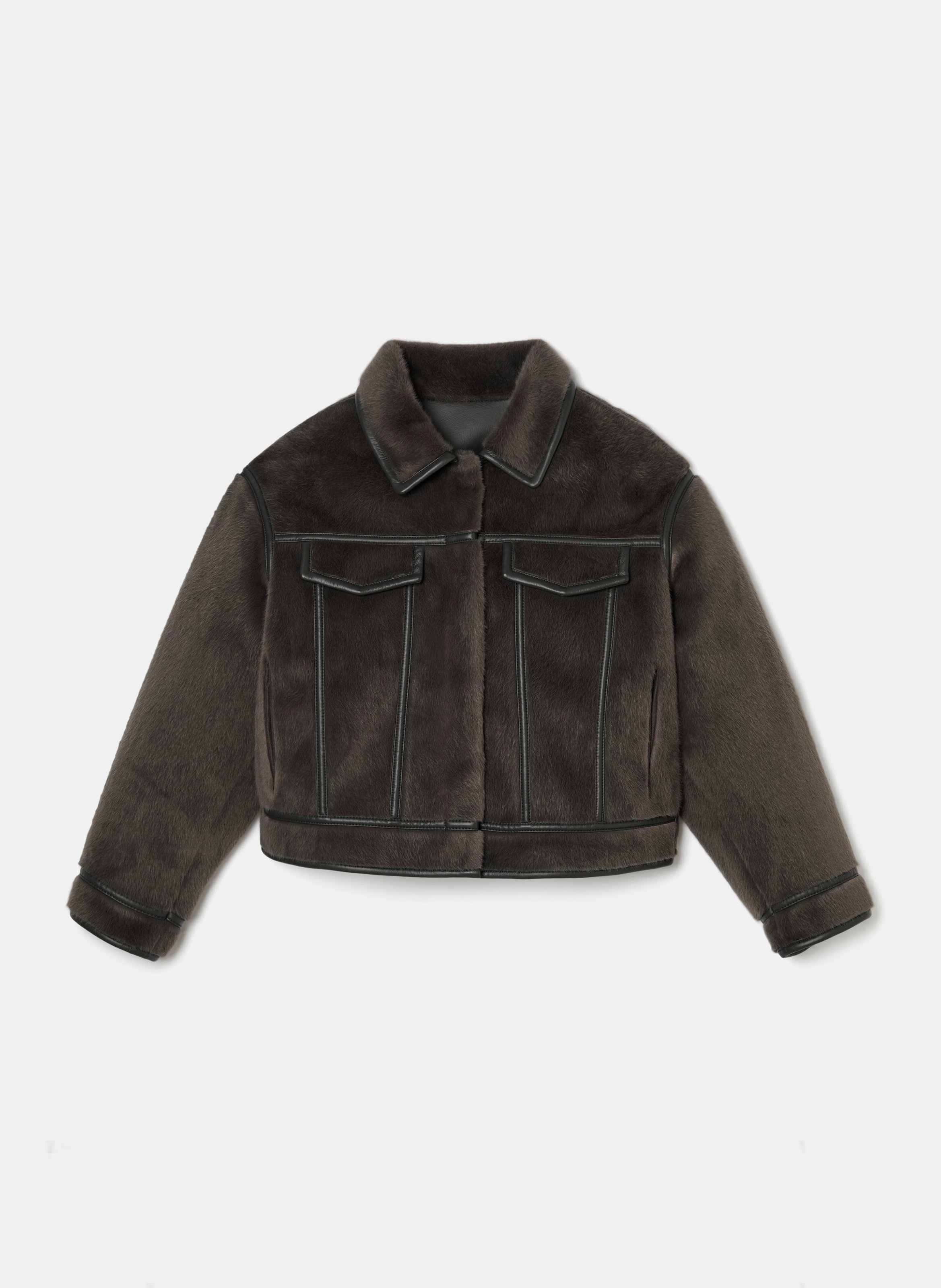 Veste courte monge ZAPA Gris