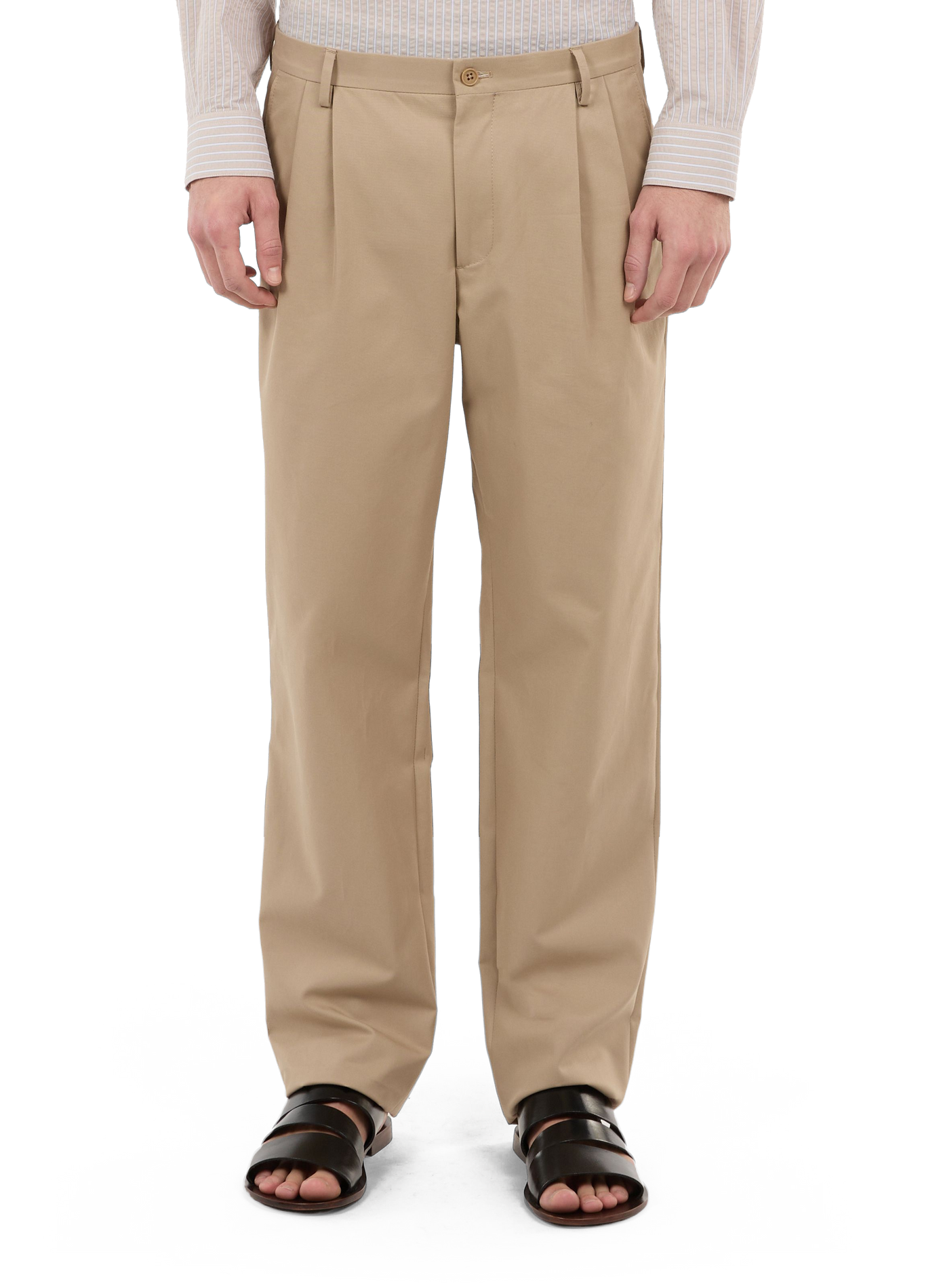 Pantalon de costume Hock en coton SAISON 1865 Beige