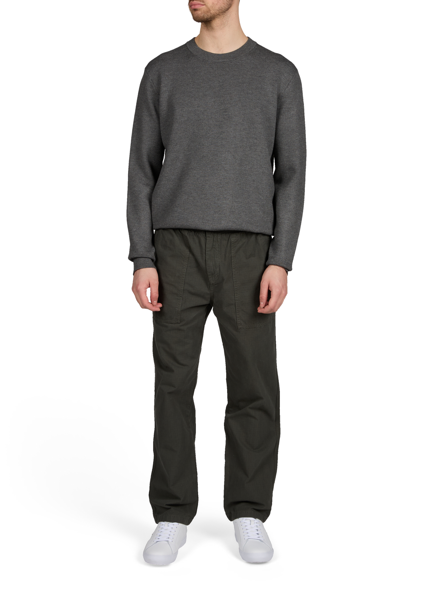 Round-neck jumper SAMSOE SAMSOE Grey