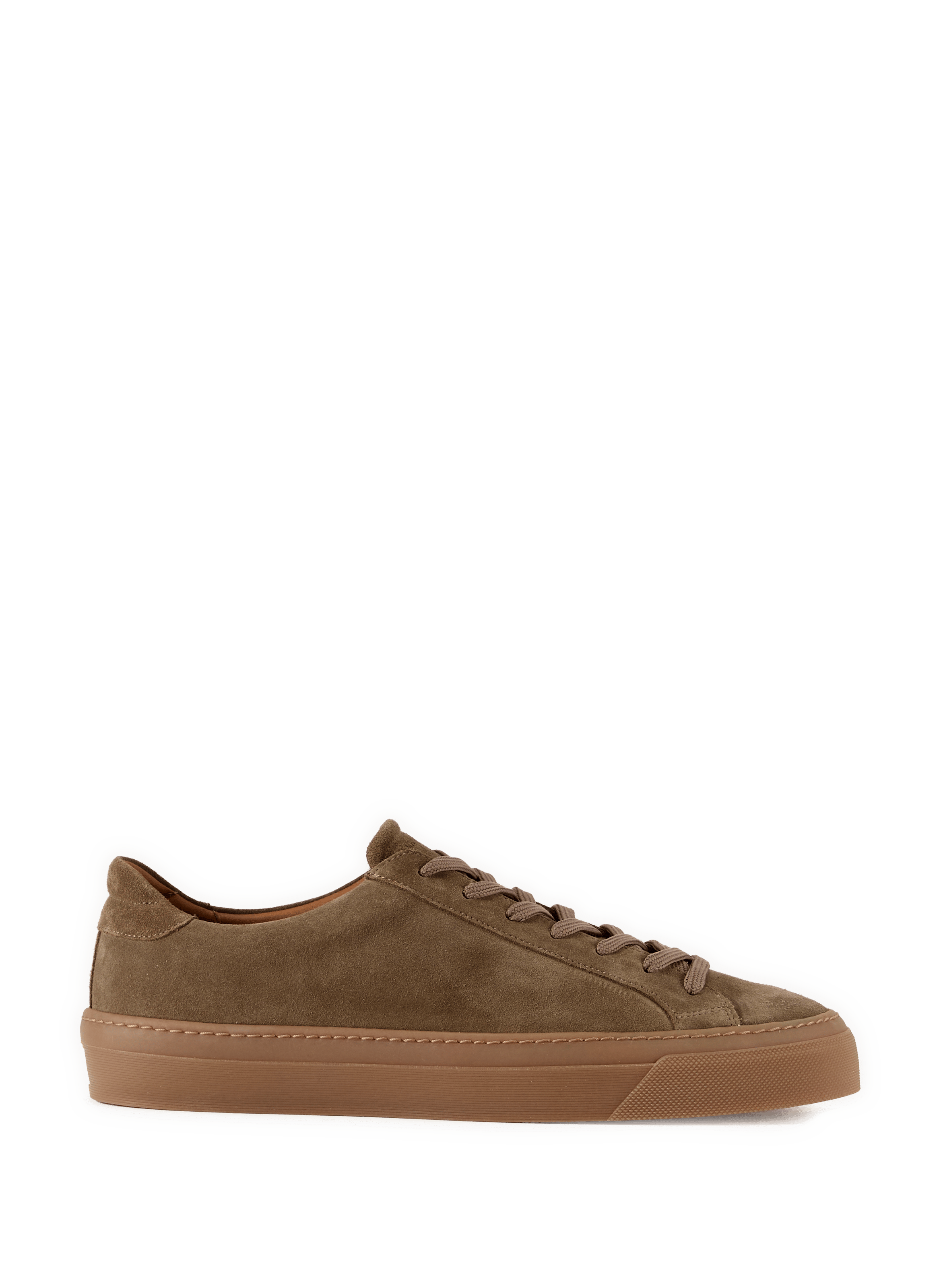 Baskets en cuir suédé SAISON 1865 Marron