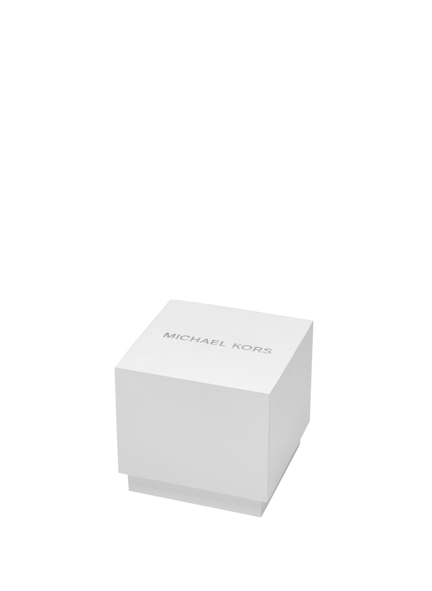 Montre quartz Georgie en acier inoxydable MICHAEL KORS MONTRES Blanc