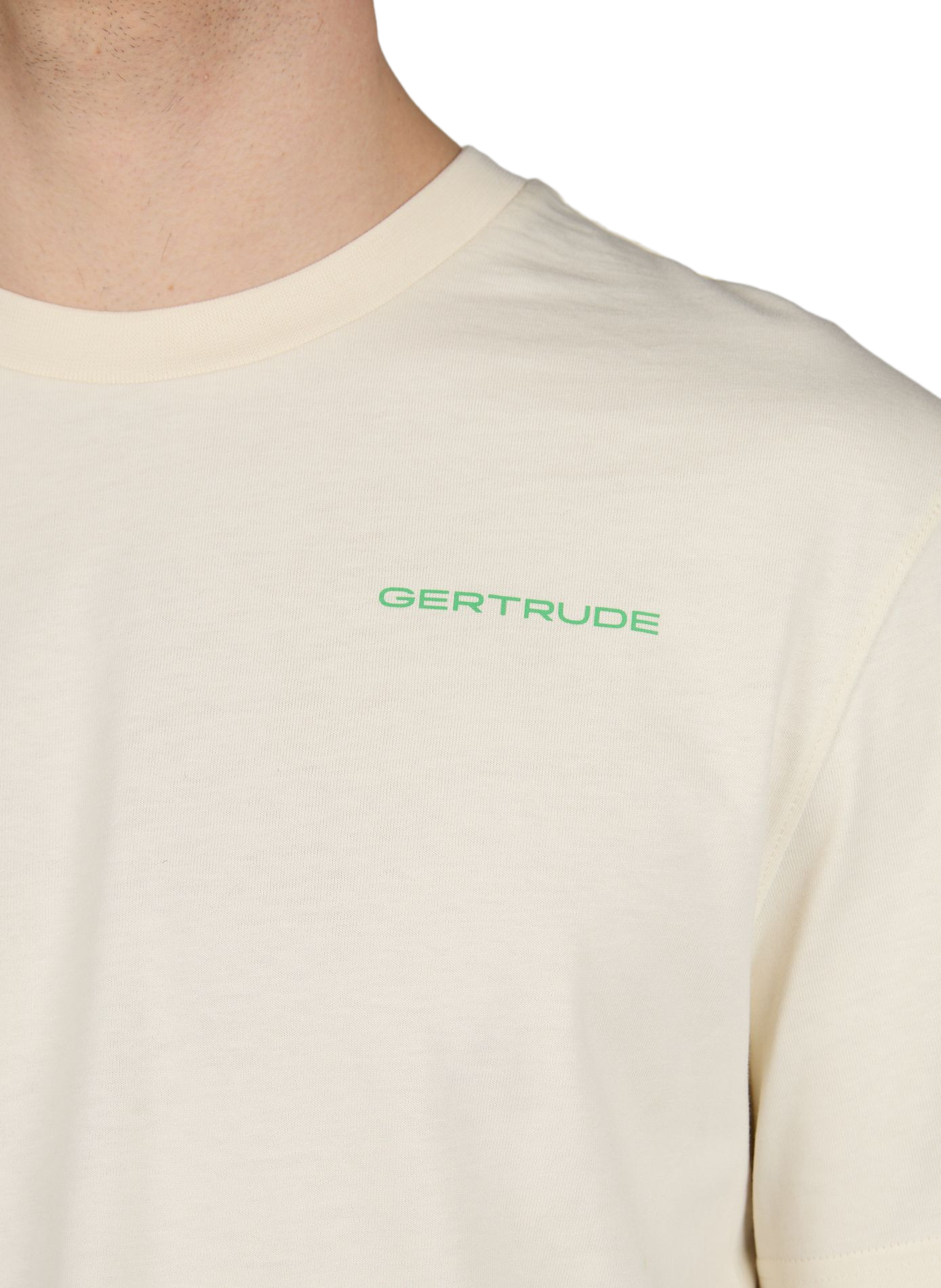 T-shirt imprimé Leonce en coton GERTRUDE ET GASTON Beige