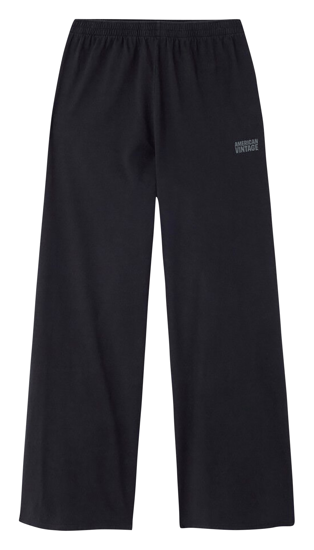 Jogging large en coton gixy AMERICAN VINTAGE Noir