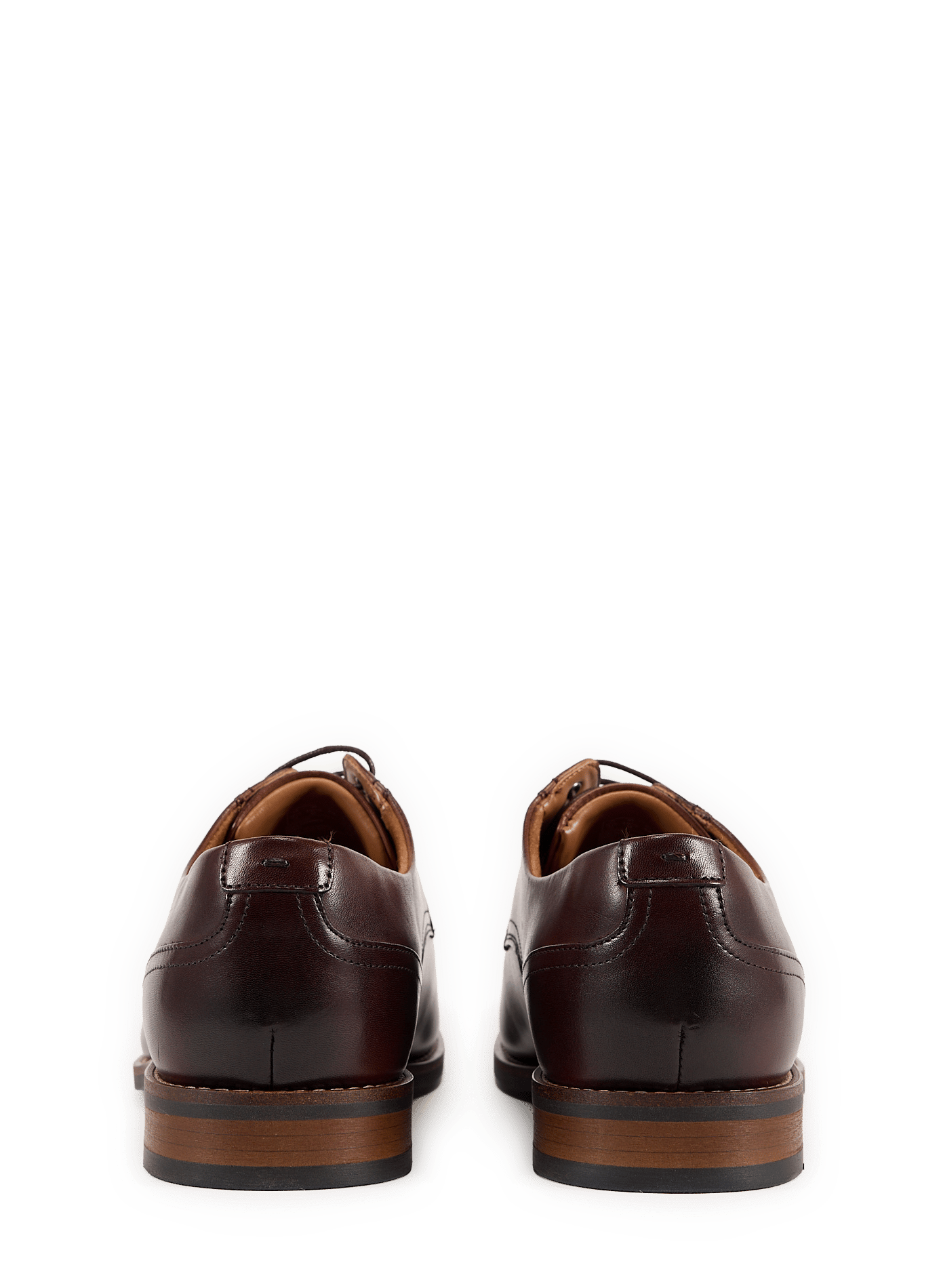 Richelieus Bowburn Lace en cuir CLARKS Marron