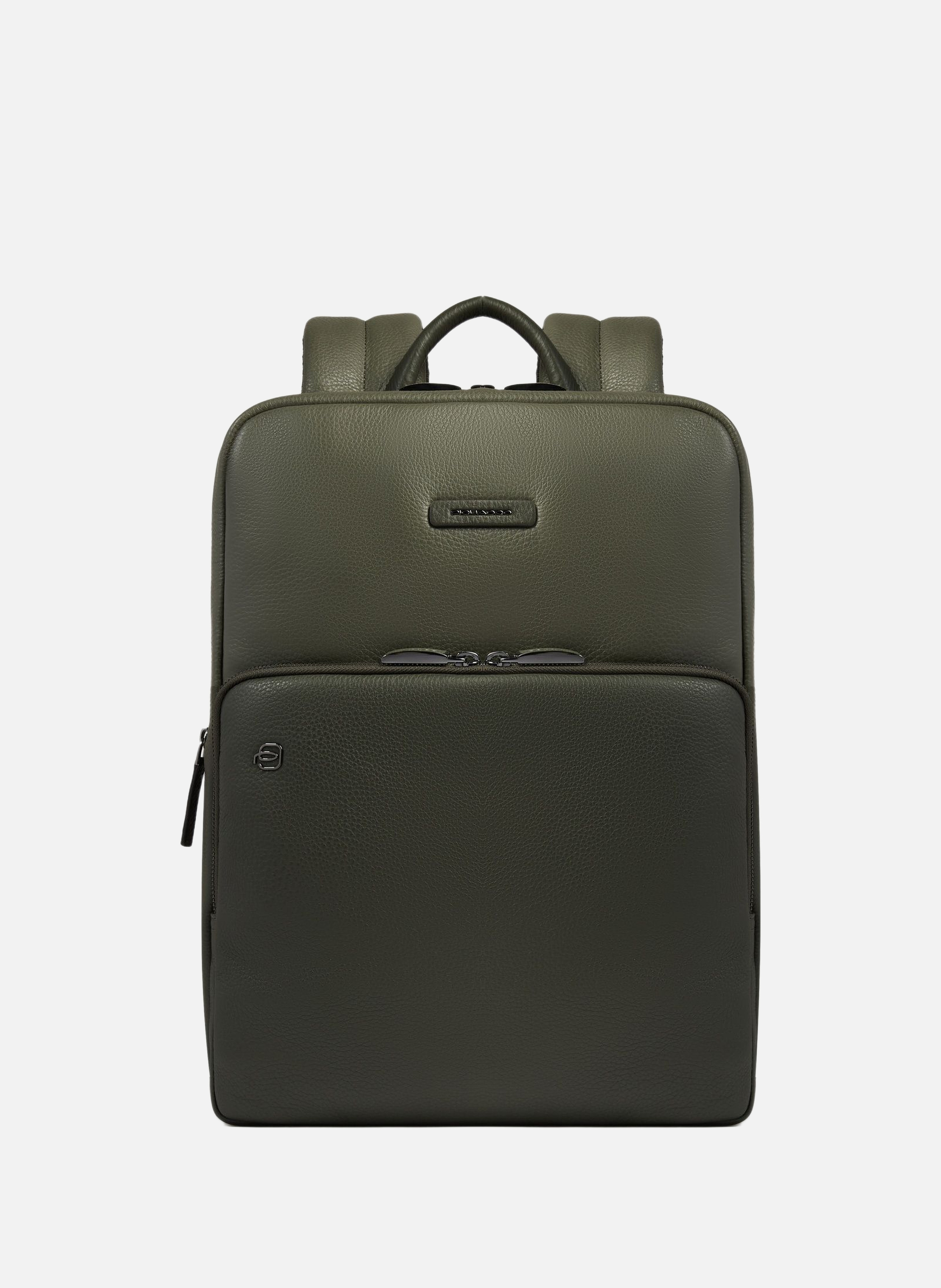 Slanke rugzak voor 14" laptop PIQUADRO Groen