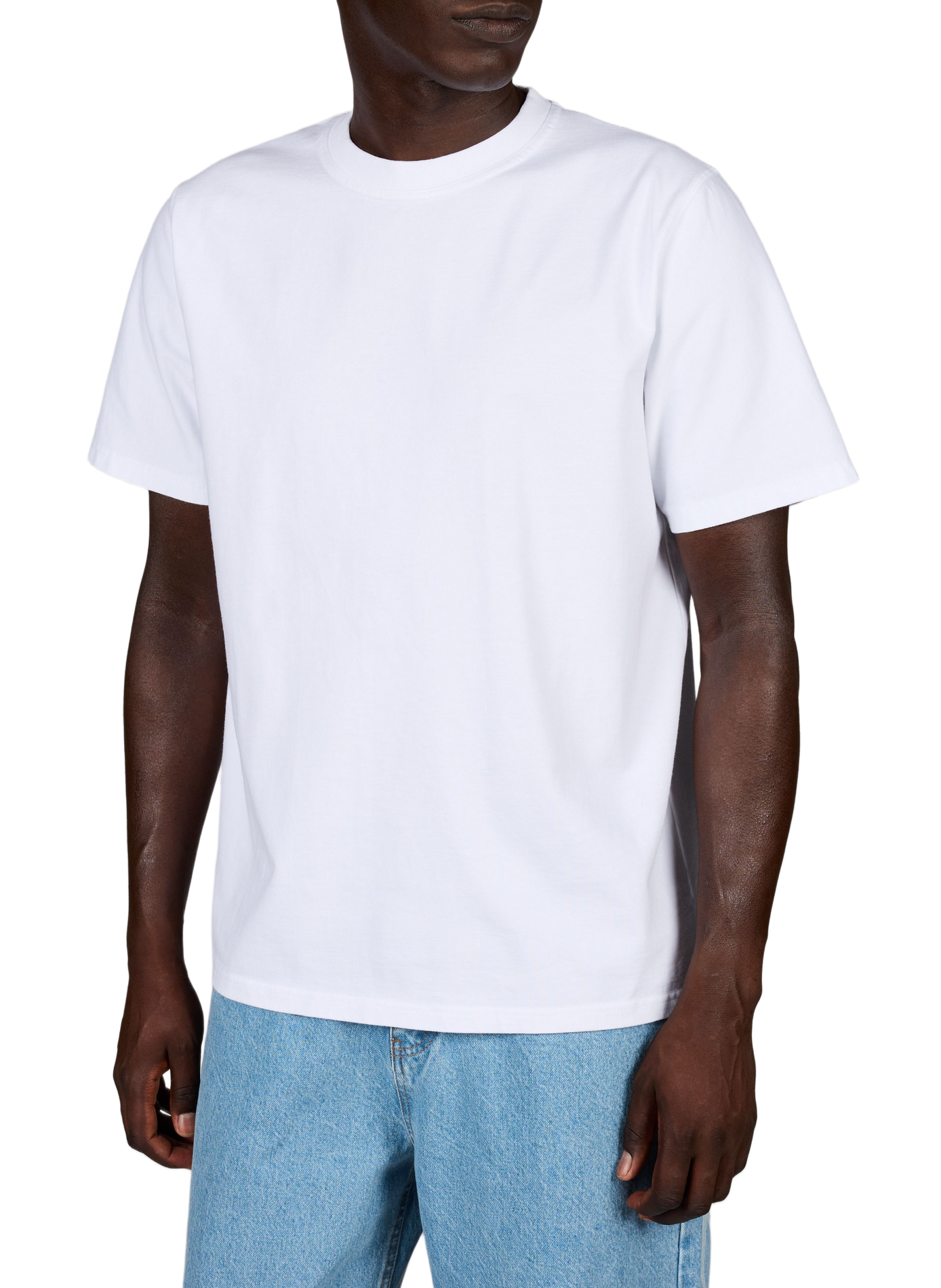 T-shirt droit col rond sérigraphié en coton ARTE ANTWERP Blanc