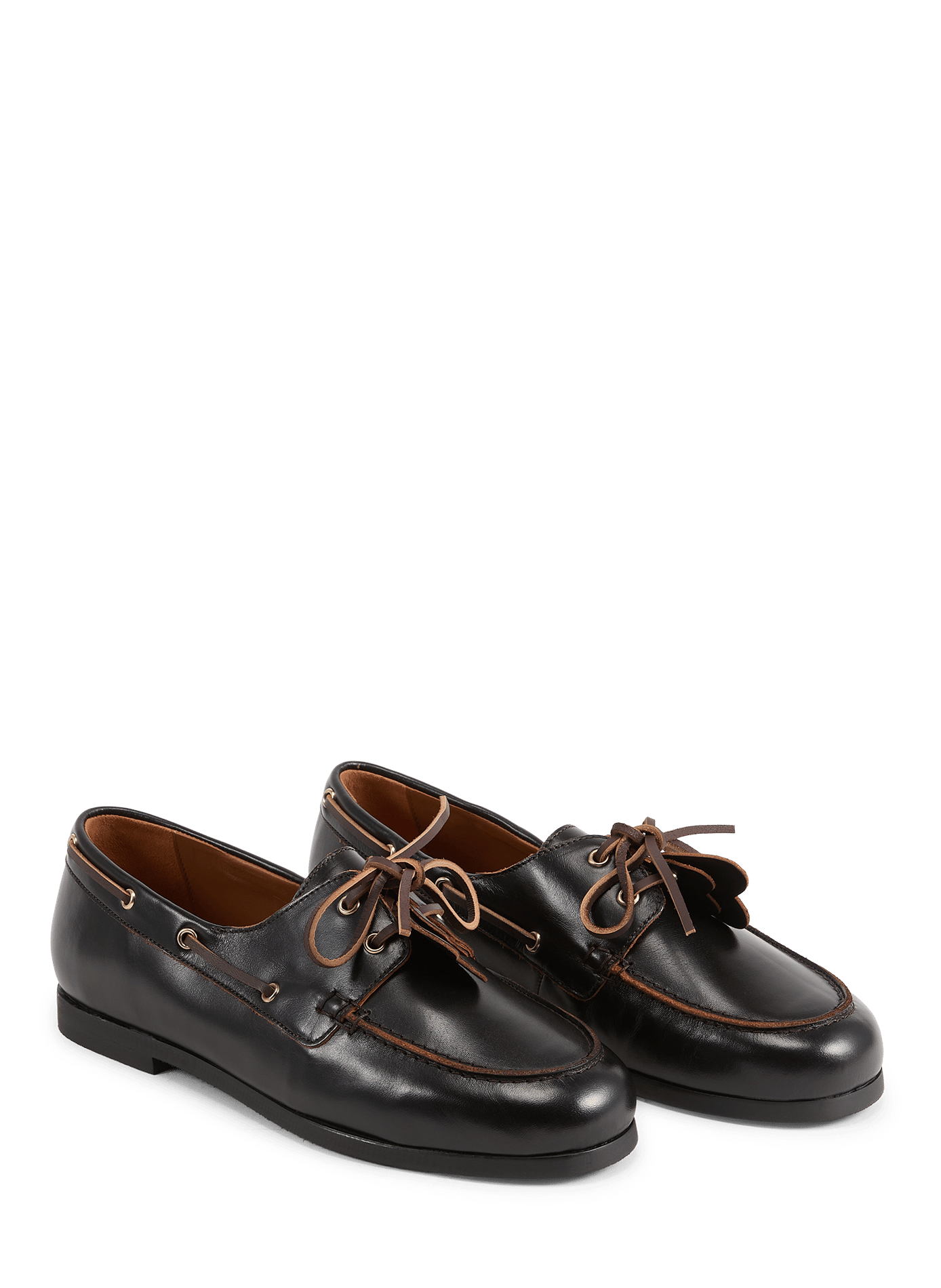 Mocassins CHLOÉ CŒUR en cuir MAISON TOUFET Marron