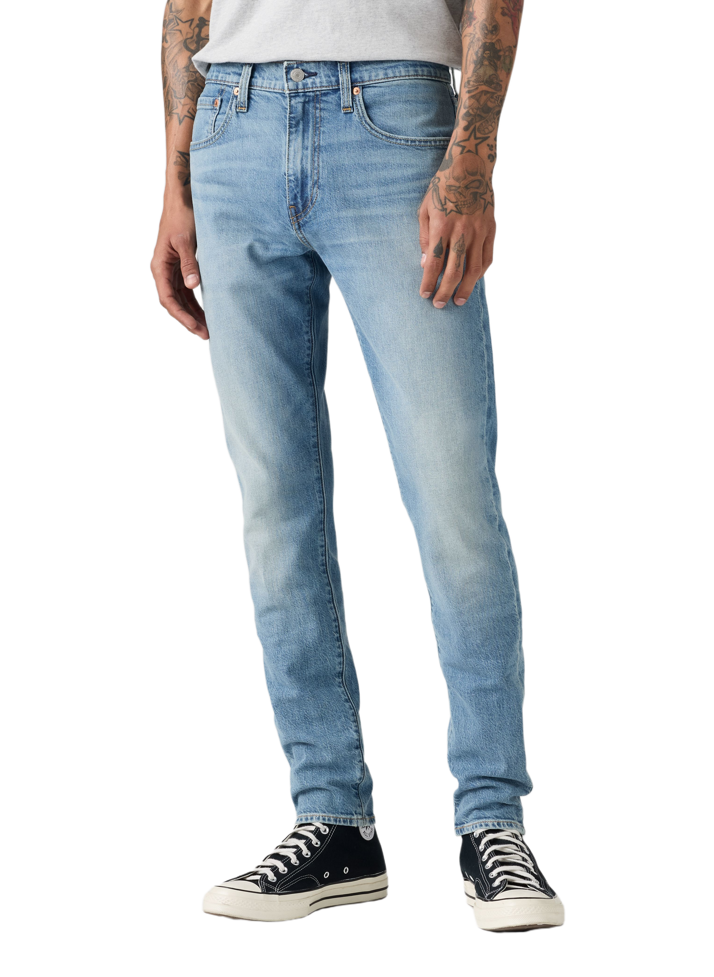 Skinny jeans 512 Taper in katoen | Blauw LEVI'S Heren