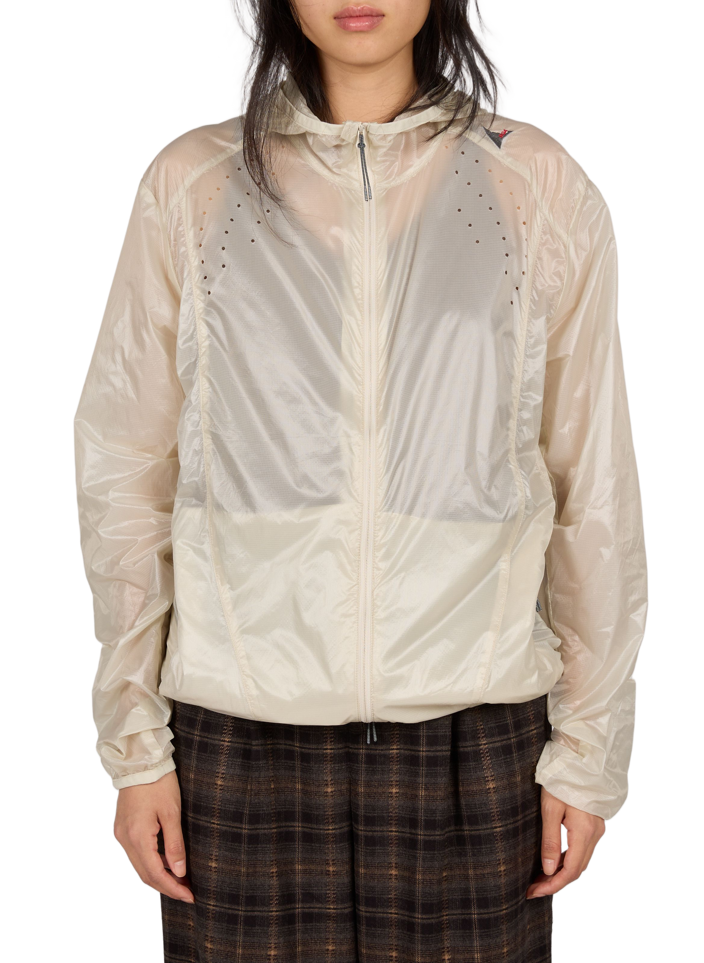 Waterproof hooded jacket ROA Beige
