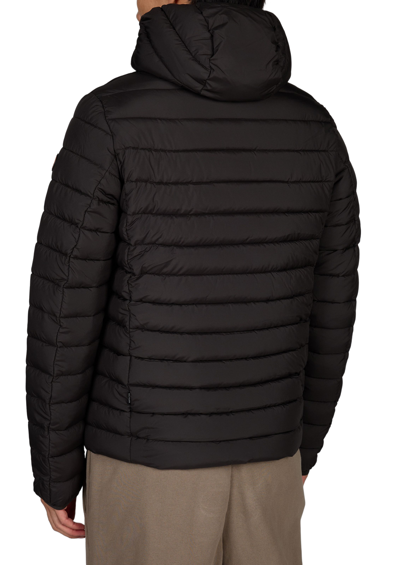 Gerade Steppjacke mit Kapuze SAVE THE DUCK Schwarz