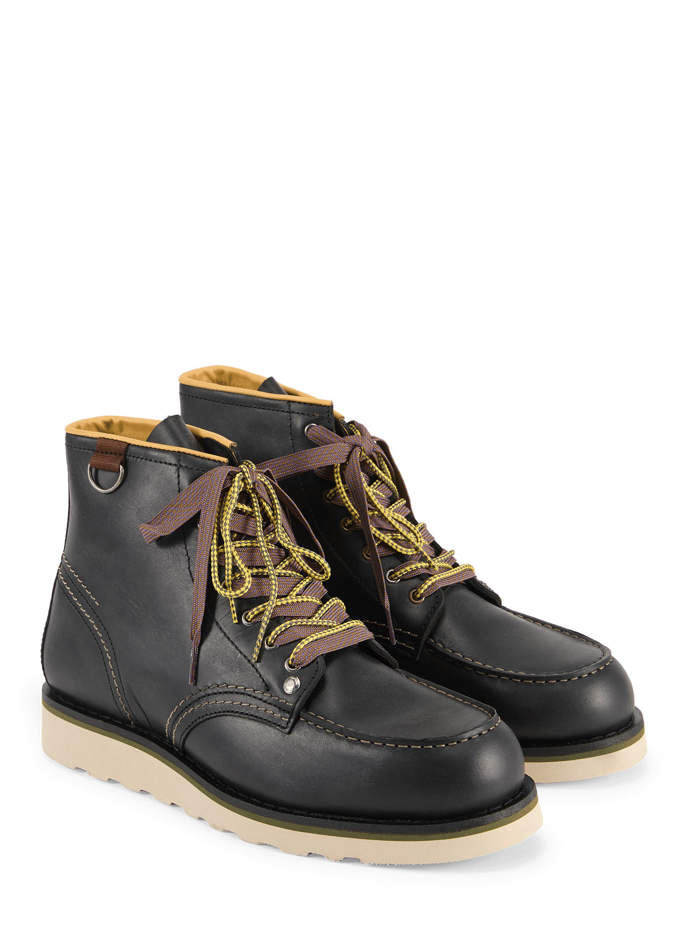 Leather ankle boots PAUL SMITH Black