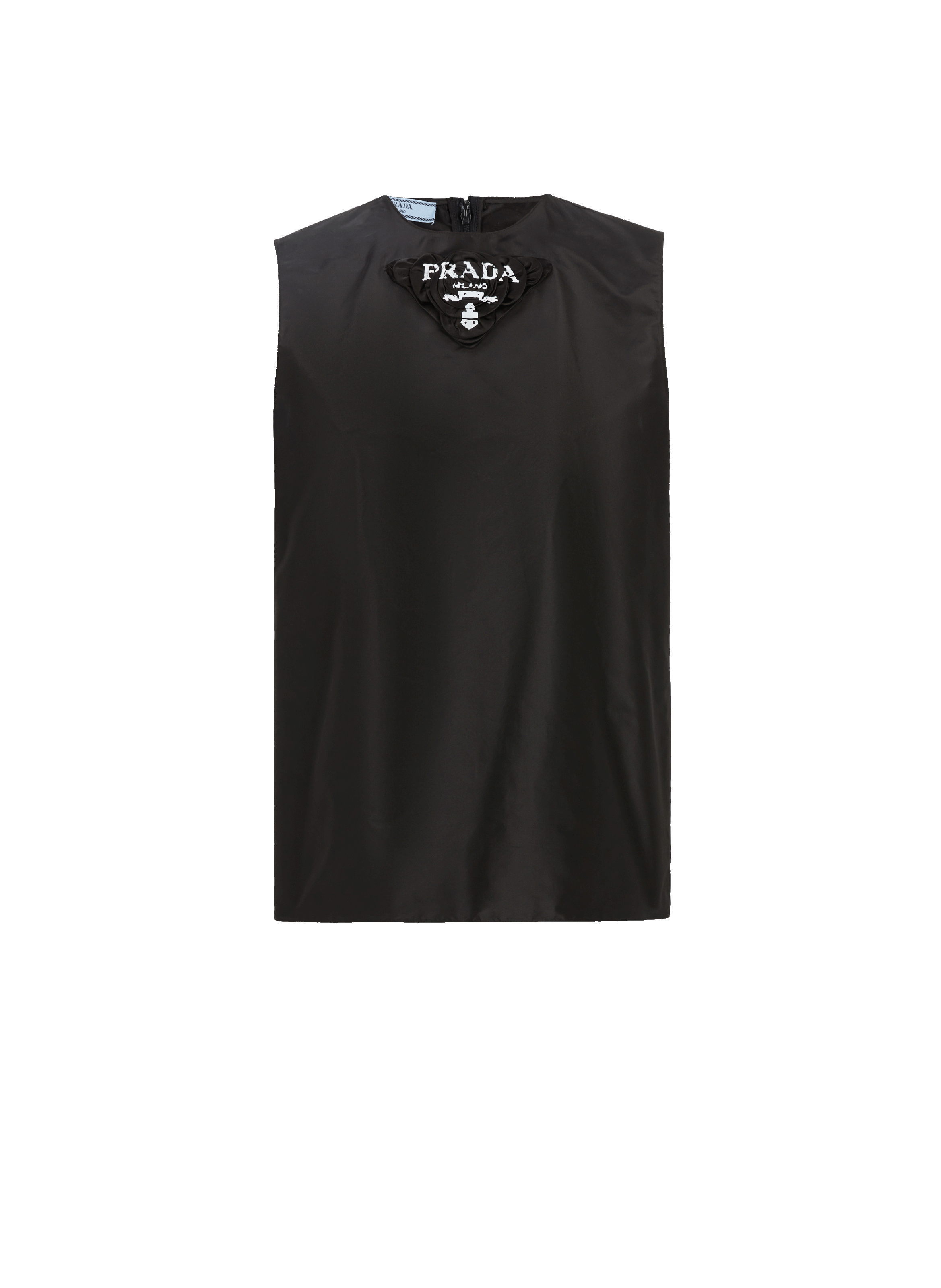 Haut sans manches en soie