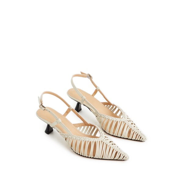 Slingback Acacias en cuir