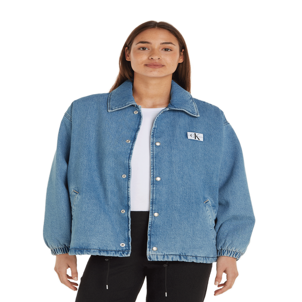 Calvin Klein Denim Jacket In Blue