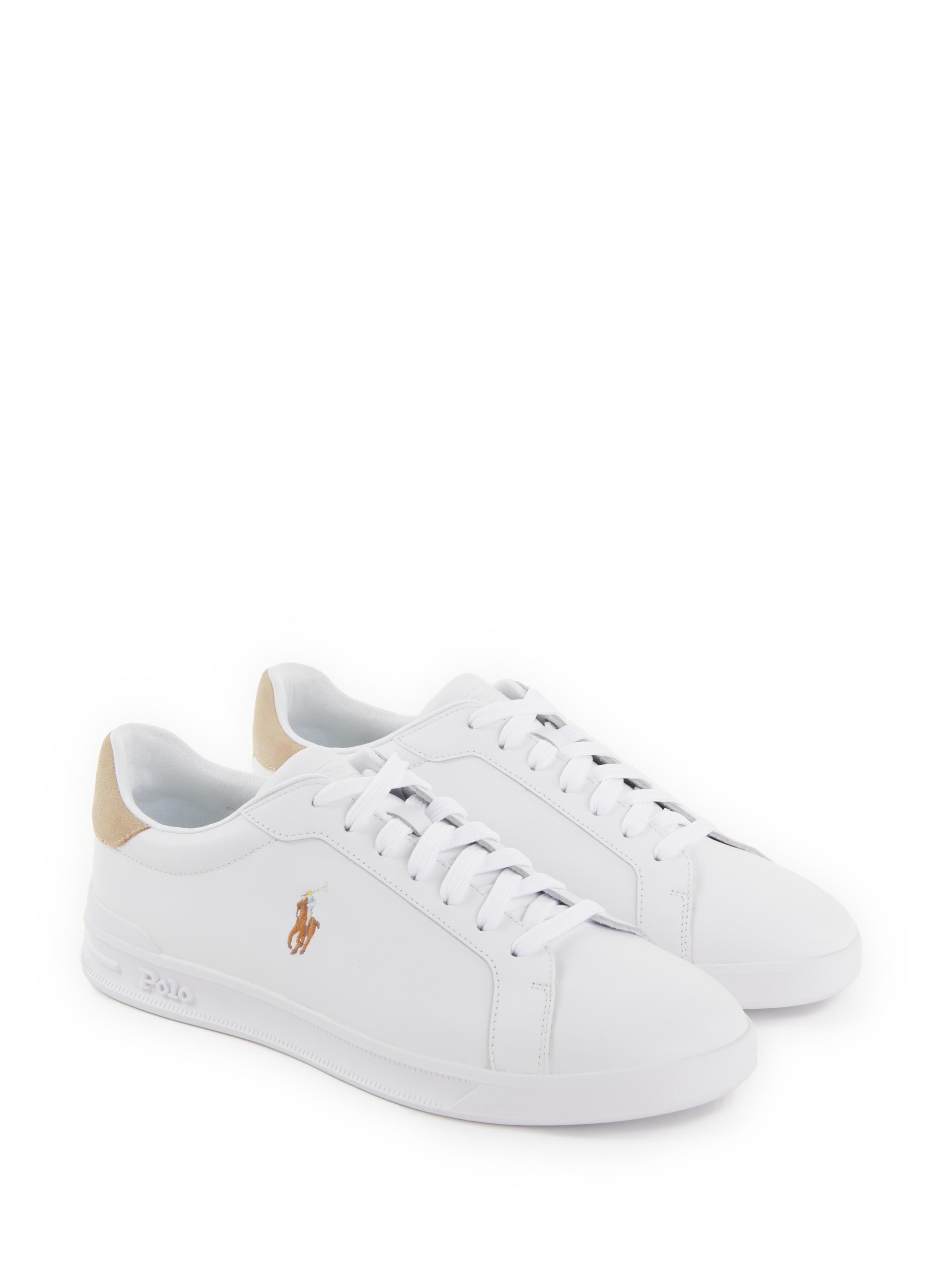 Leather sneakers POLO RALPH LAUREN White