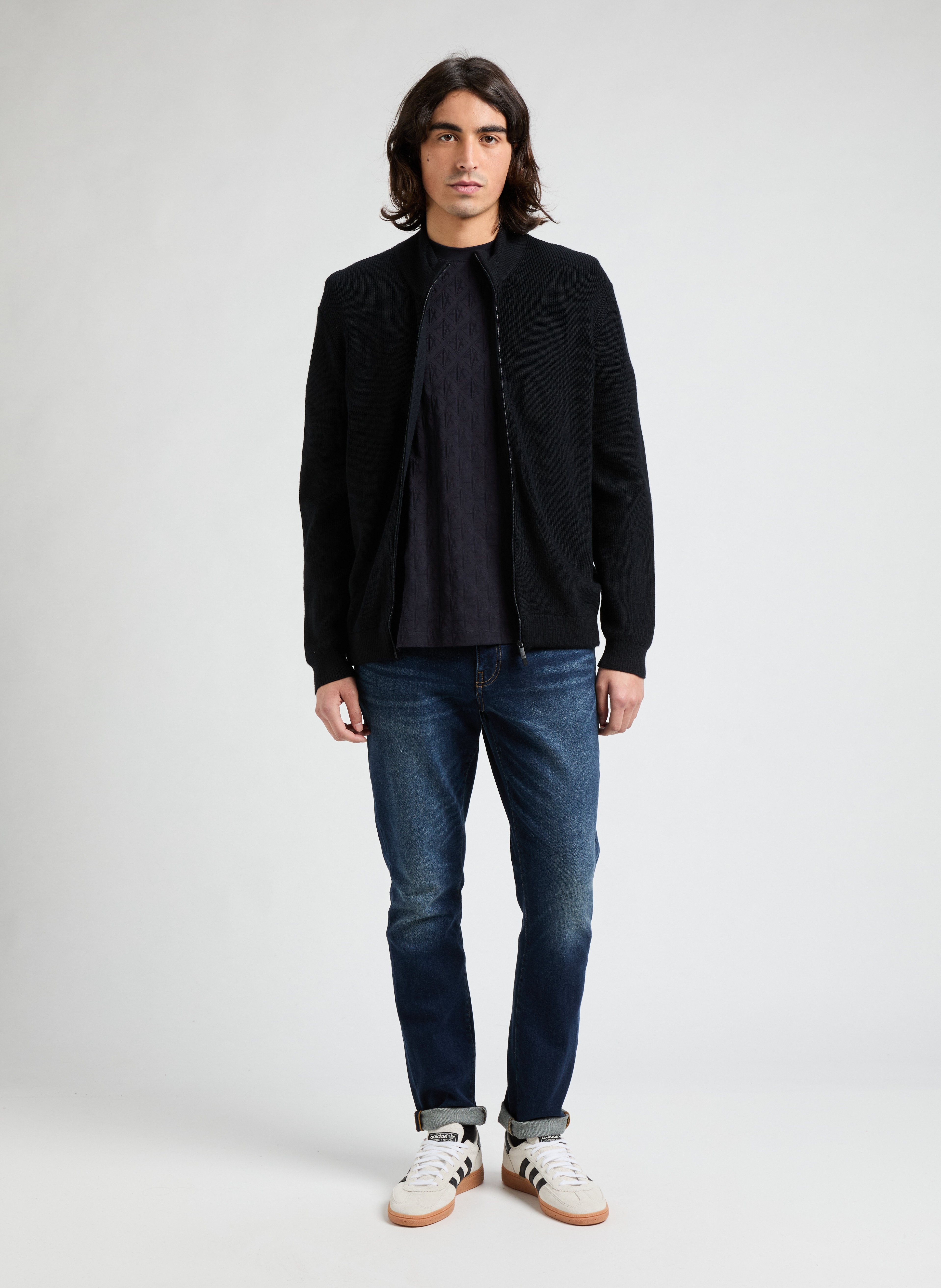 Gilet en maille ARMANI EXCHANGE Bleu