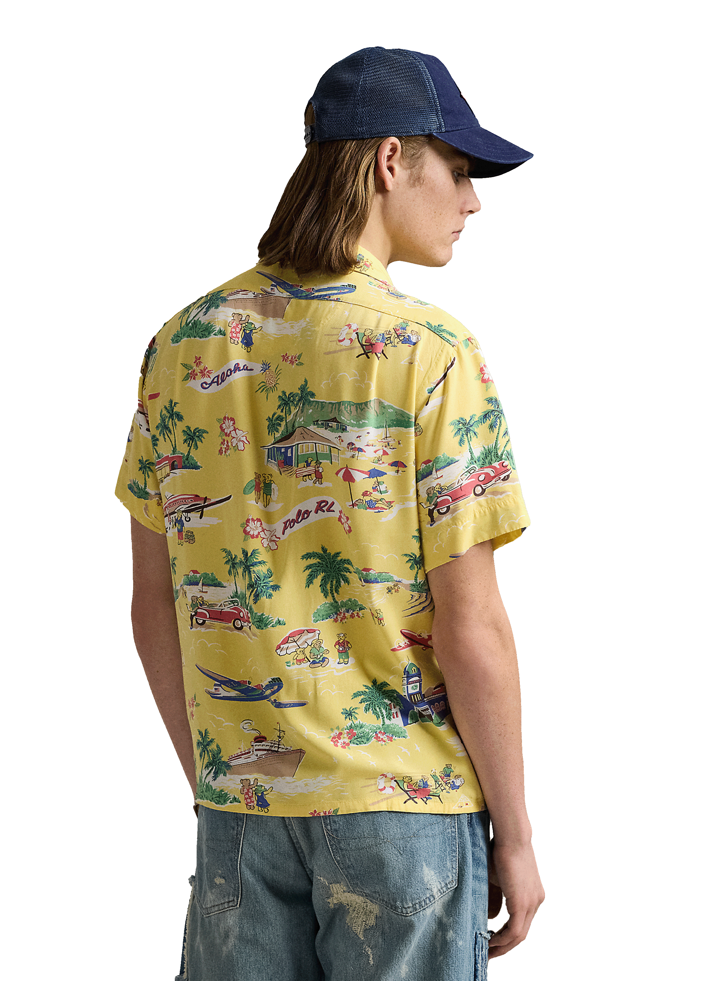 Polo à motif  POLO RALPH LAUREN Jaune