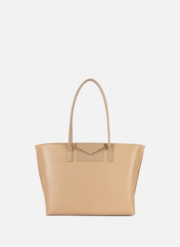 Grand sac cabas épaule - maya kba Doré by LANCASTER LANCASTER Grand sac cabas épaule - maya kba Doré