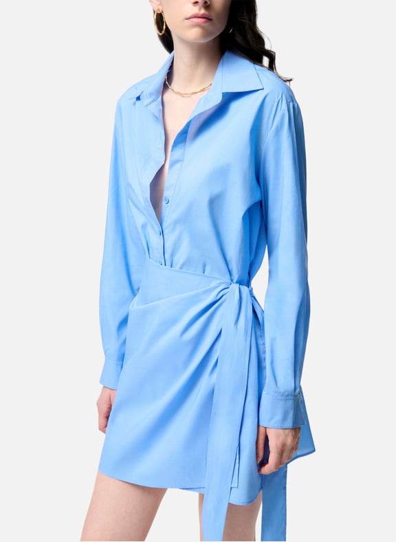 Robe foglia Bleu by VANESSA BRUNO VANESSA BRUNO Robe foglia Bleu