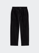Corduroy trousers  Polo black