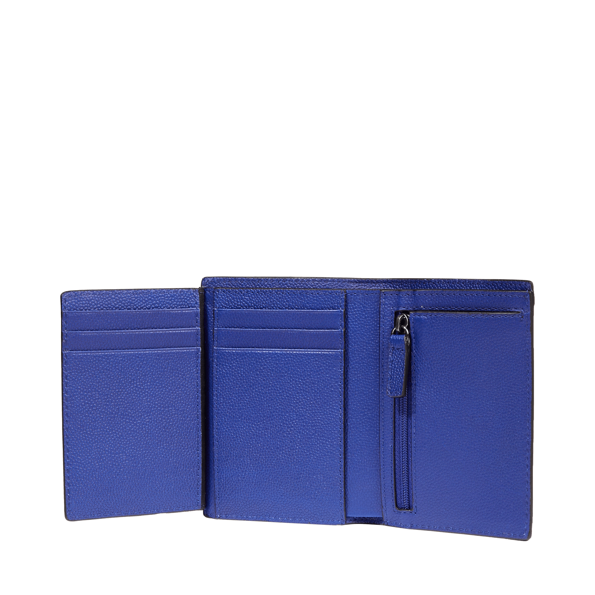 Portefeuille européen charlie de lancel en cuir LANCEL Bleu