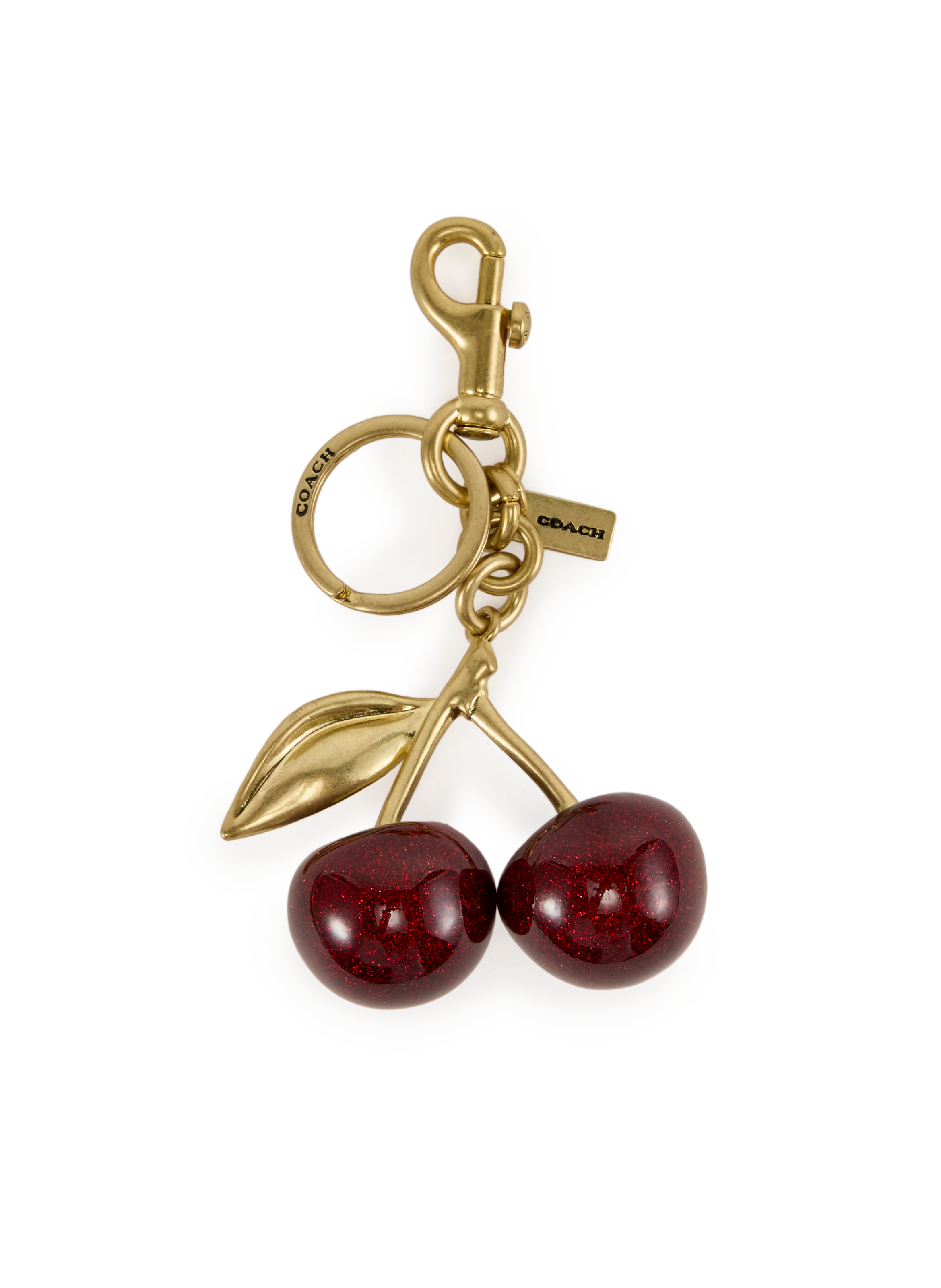 COACH Cherry bag charm Multicolour