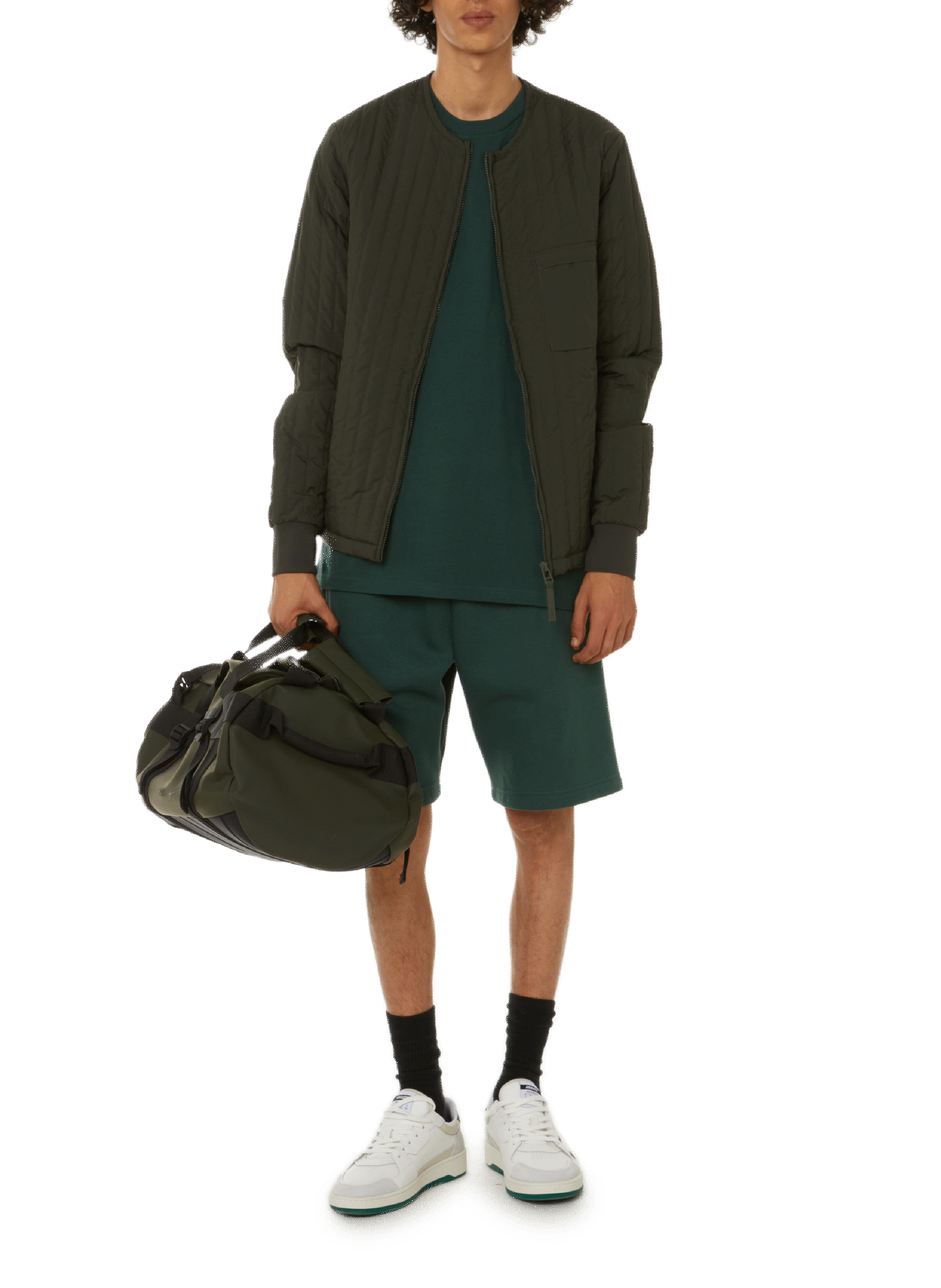 Sac week end Duffel small RAINS Kaki