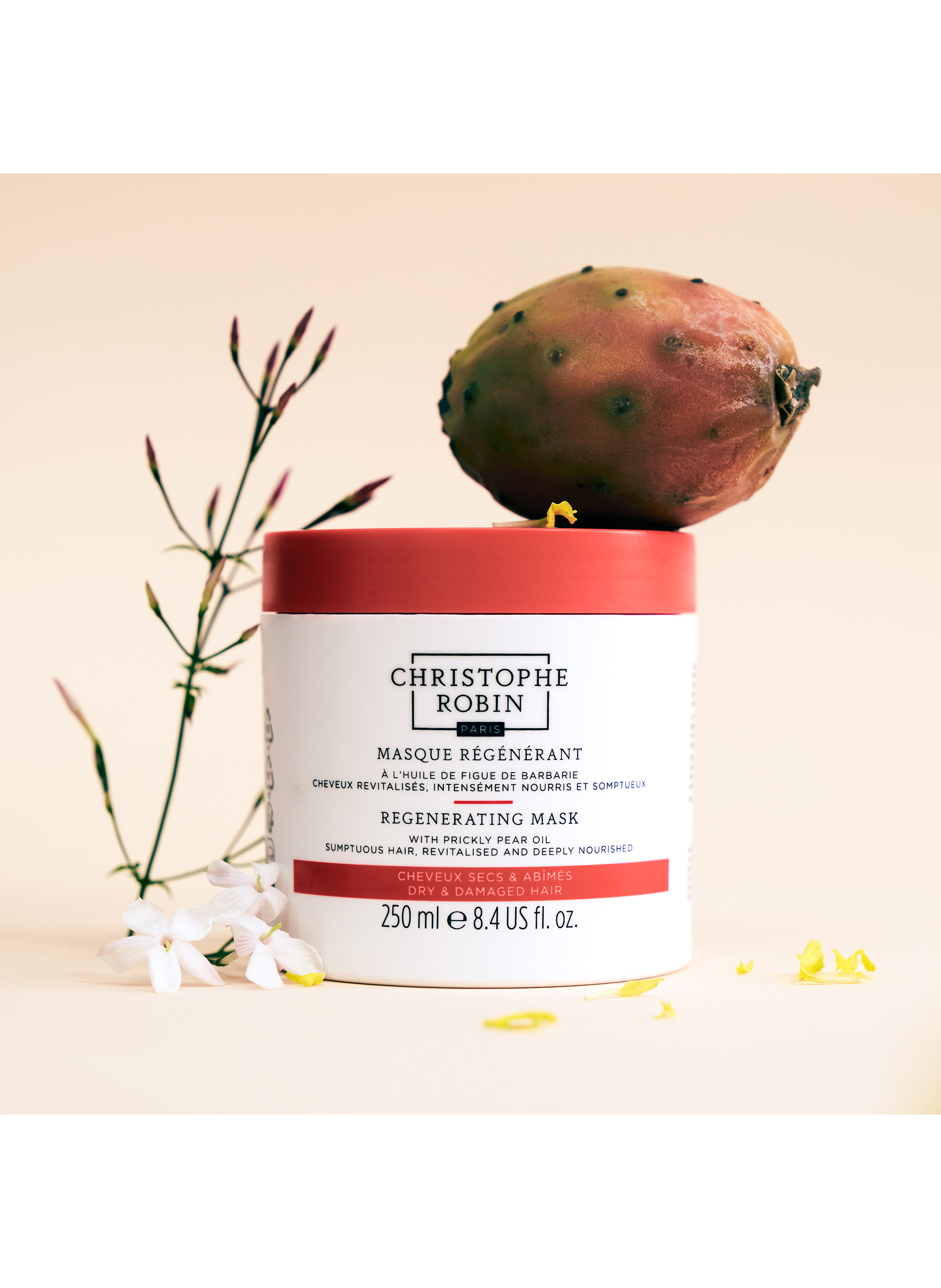 Masque régénérant à l&#039;huile de fique de barbarie CHRISTOPHE ROBIN No color