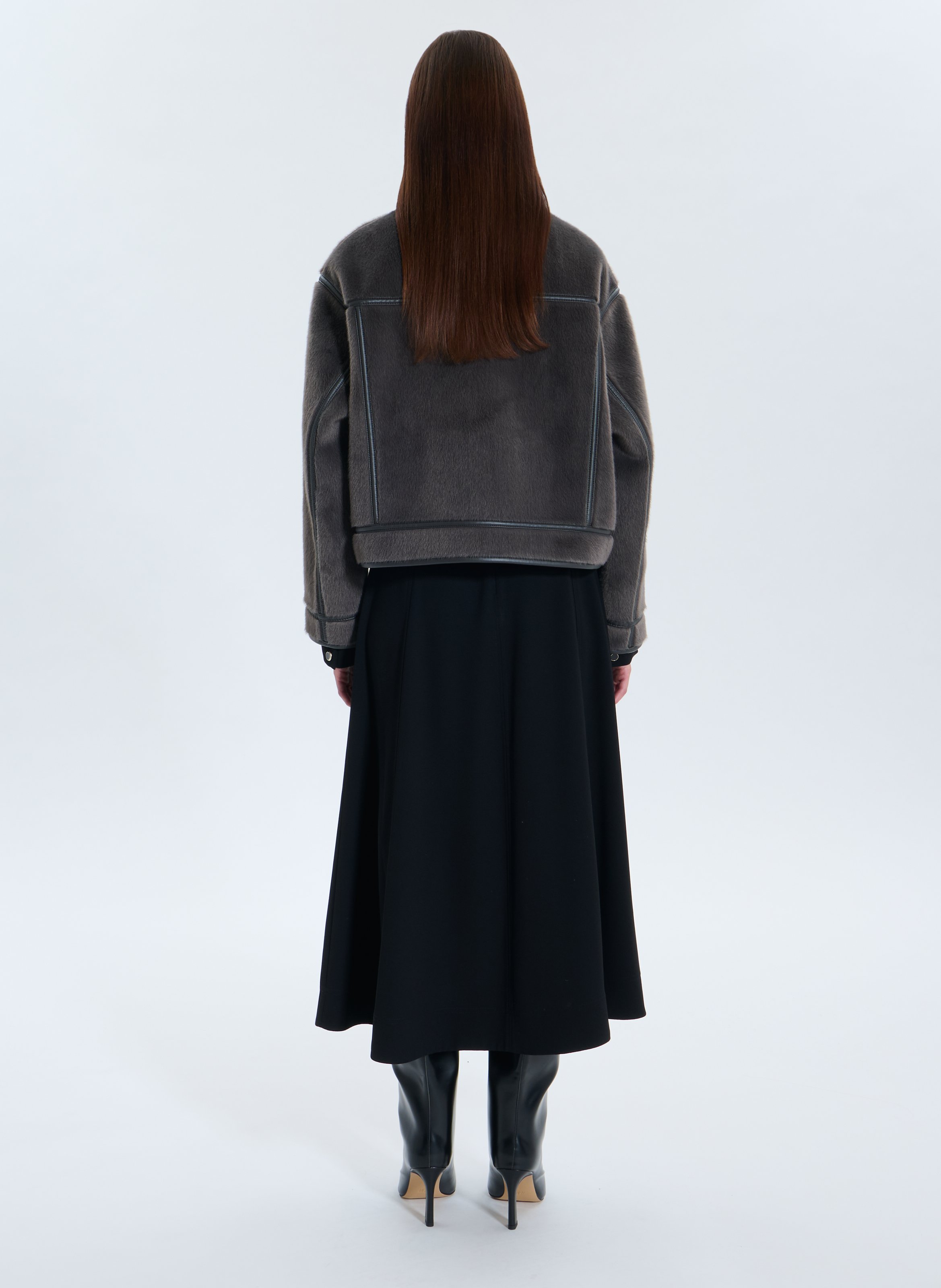 Veste courte monge ZAPA Gris