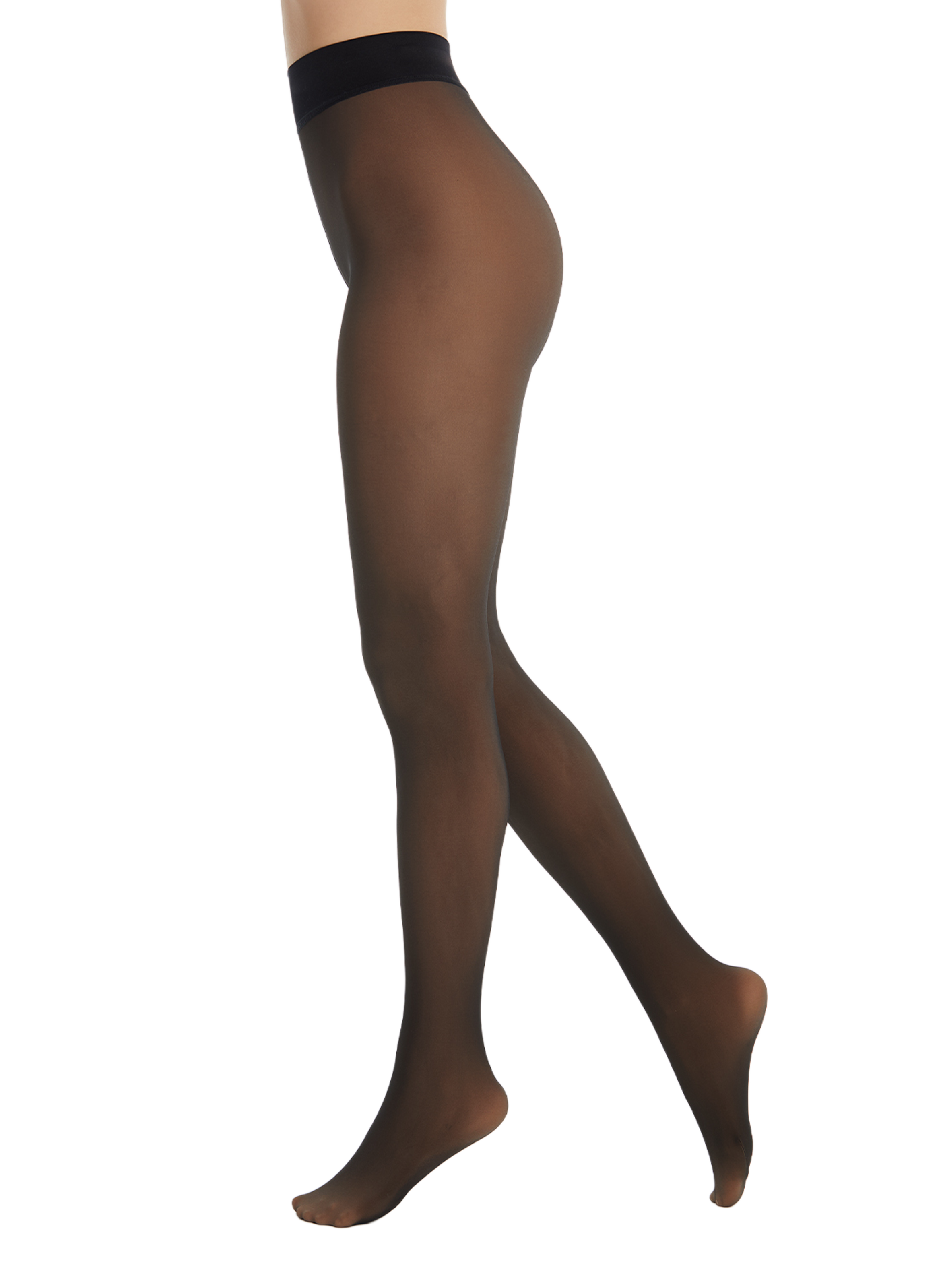 CETTE Collants opaque Nude Look  Noir