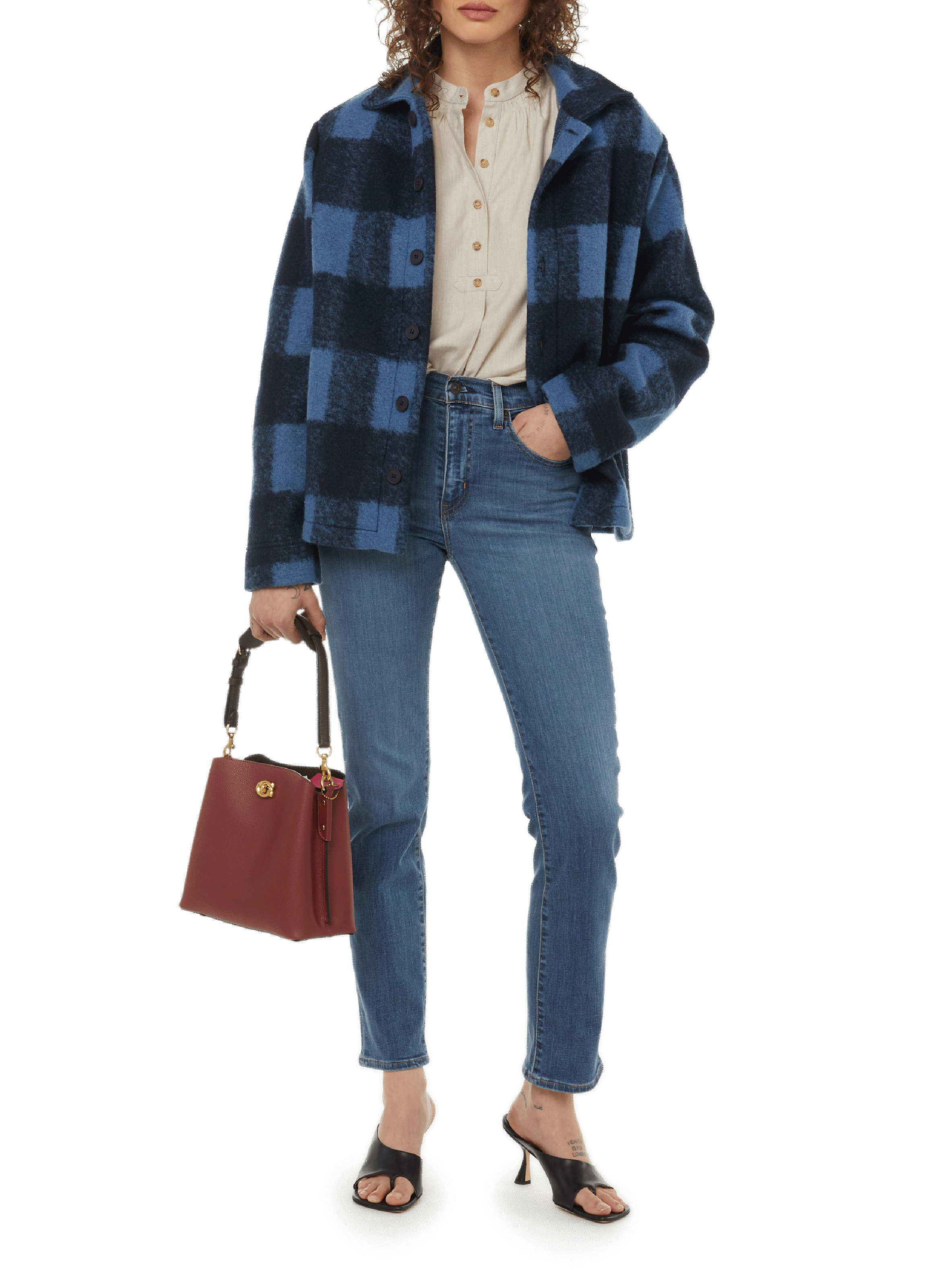 Jean 724 LEVI&#039;S Bleu