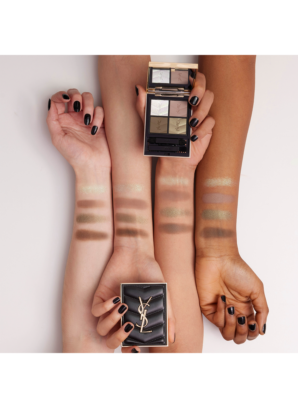 Mini Clutch Eyeshadow Palette - Intense Pigments - Long-lasting YVES SAINT LAURENT Unexplored garden