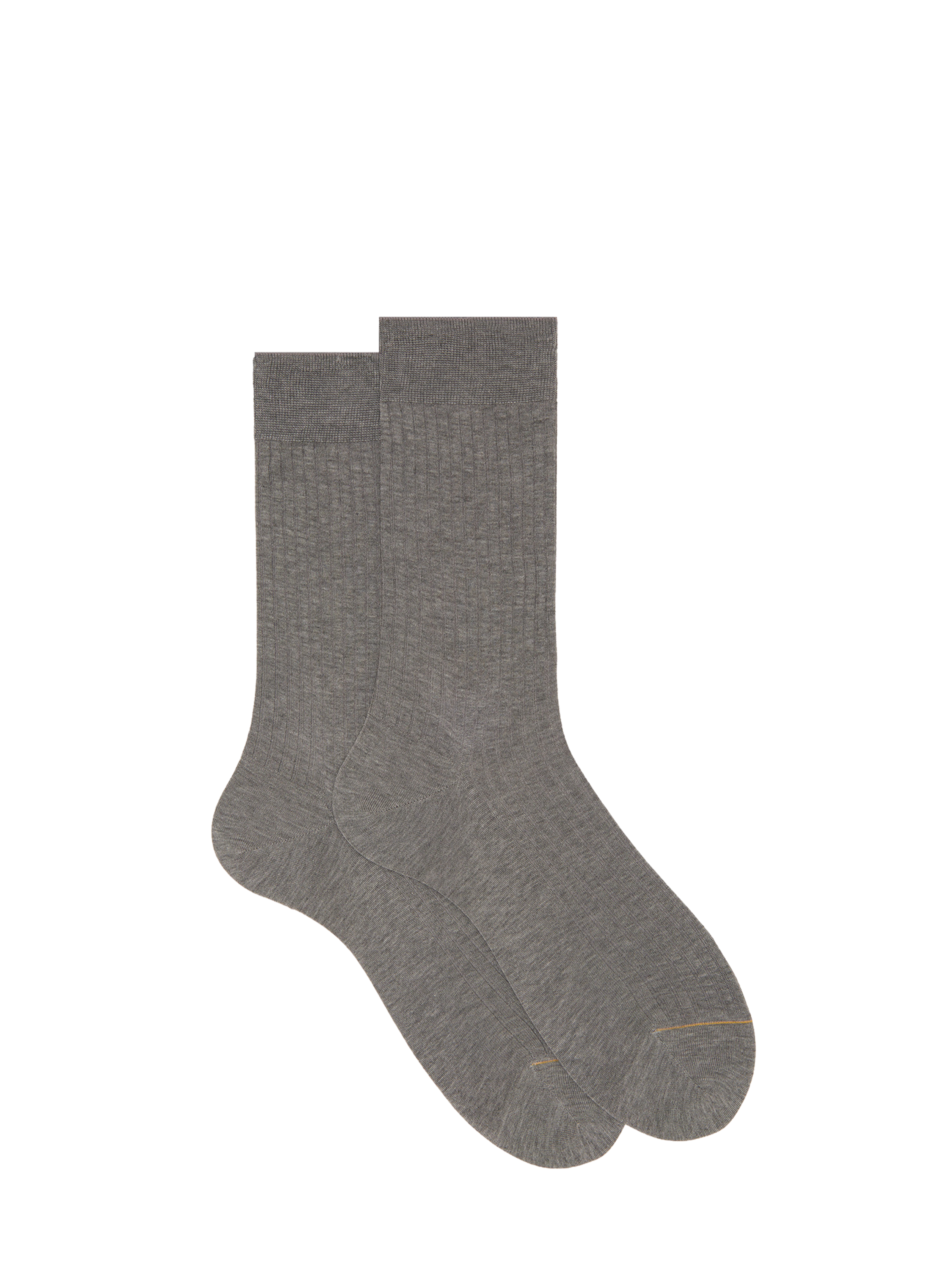 Camouflage-print mid-calf cotton-blend socks DORÉ DORÉ Grey