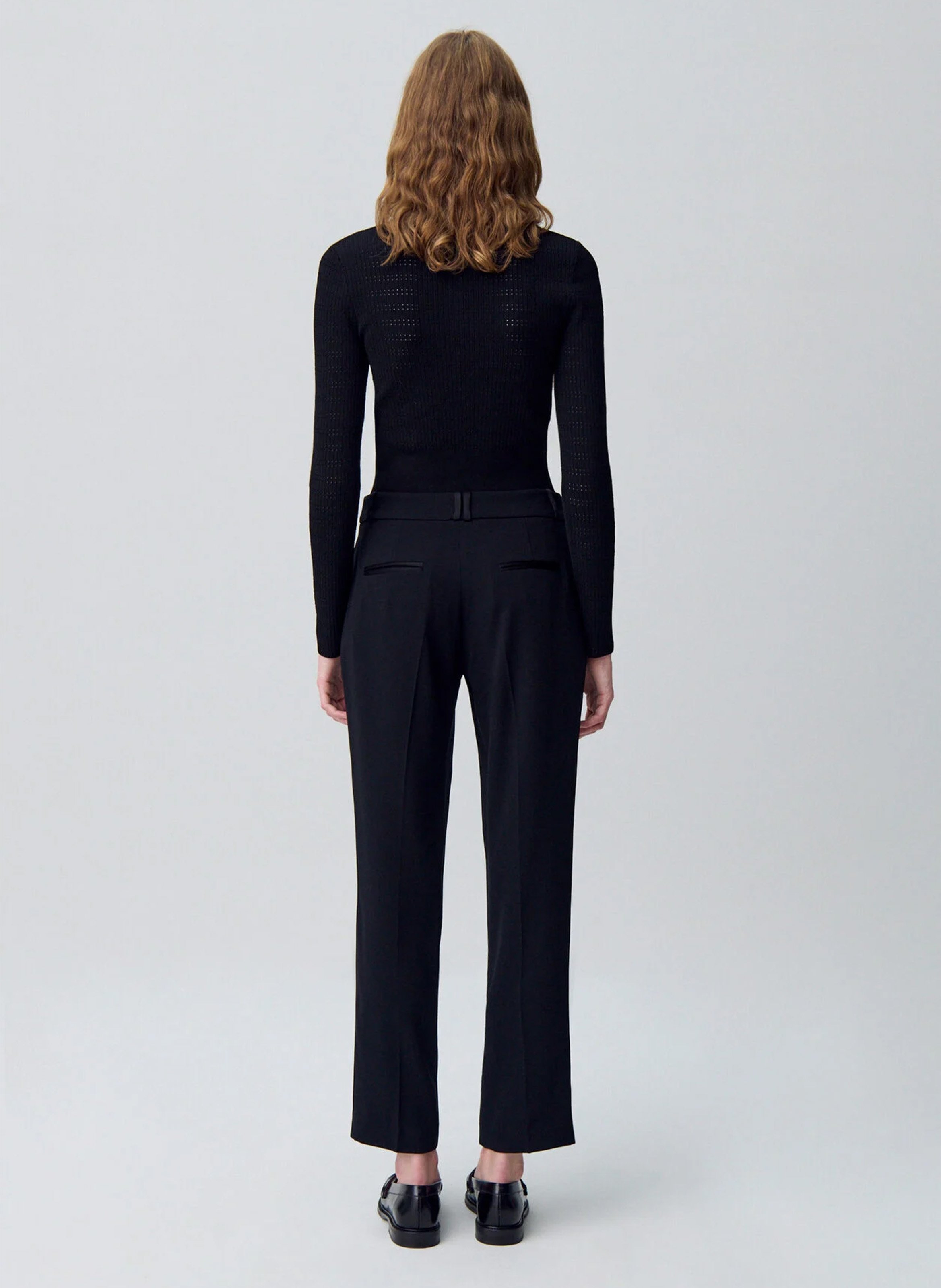 Pantalon droit CLAUDIE PIERLOT Noir