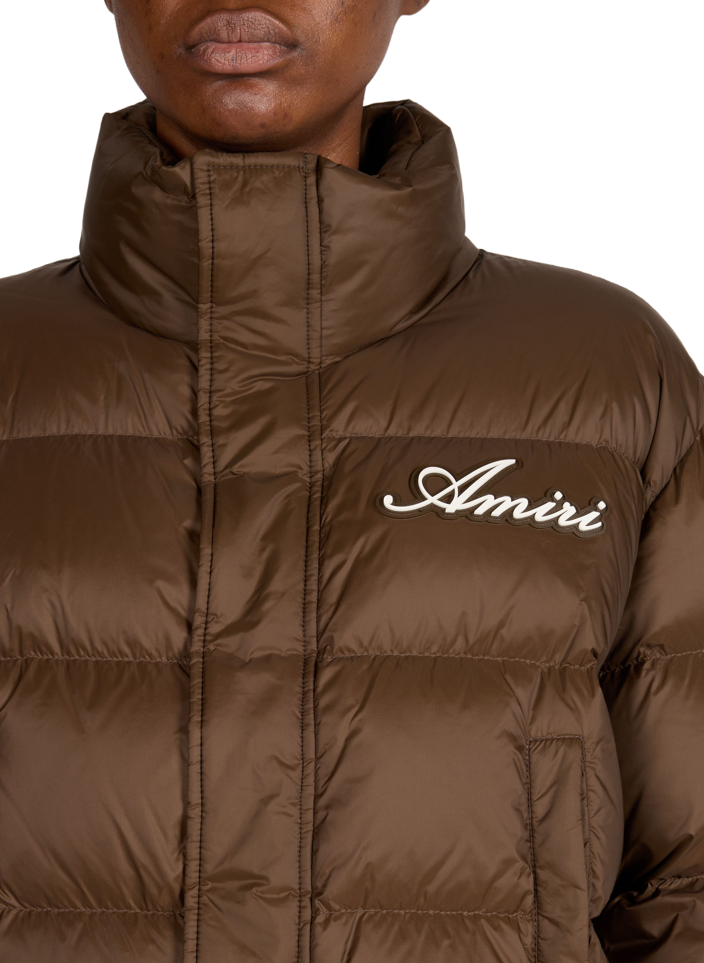 Quilted jacket with high collar AMIRI Multicolour