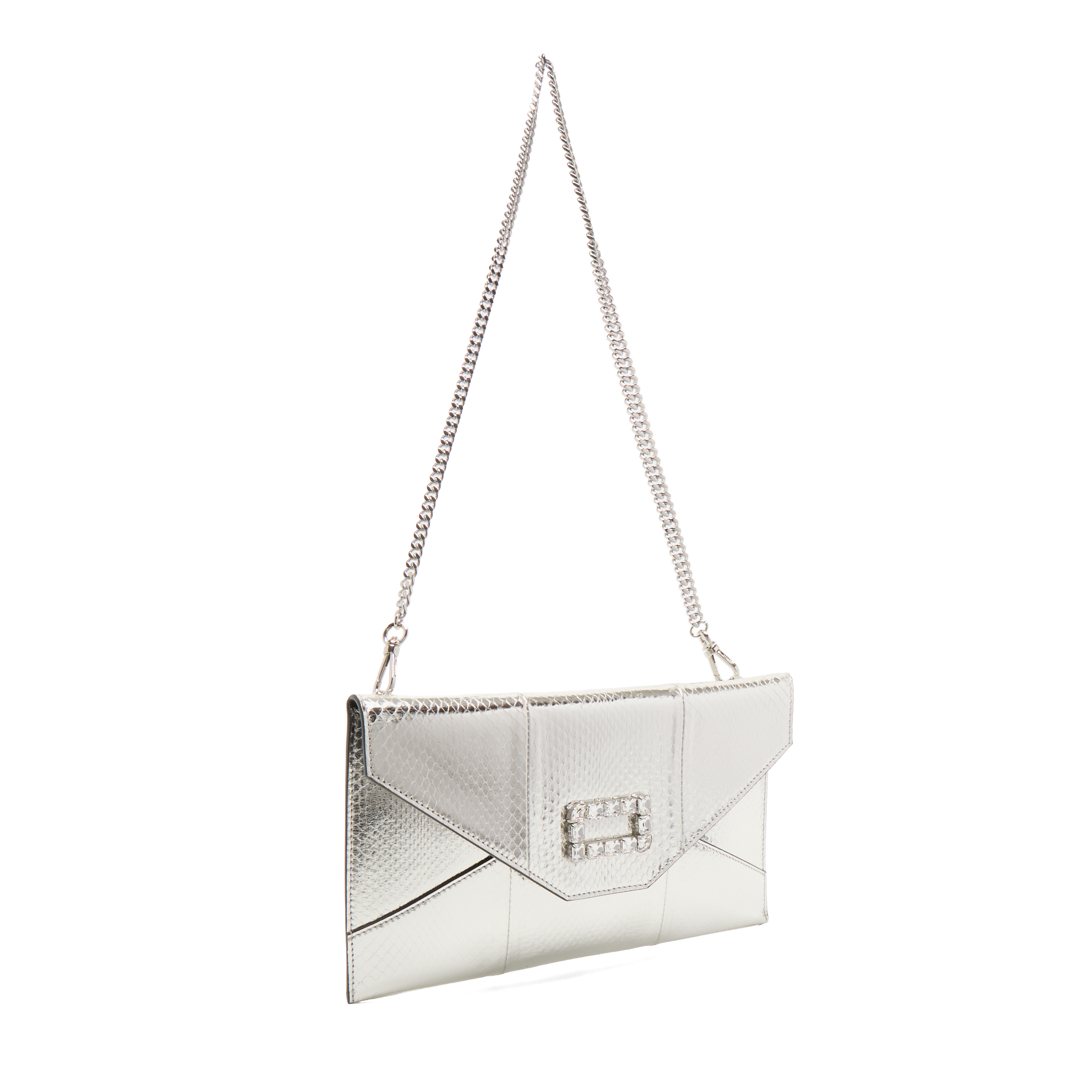 Pochette angèle de lancel en ayers LANCEL Argent