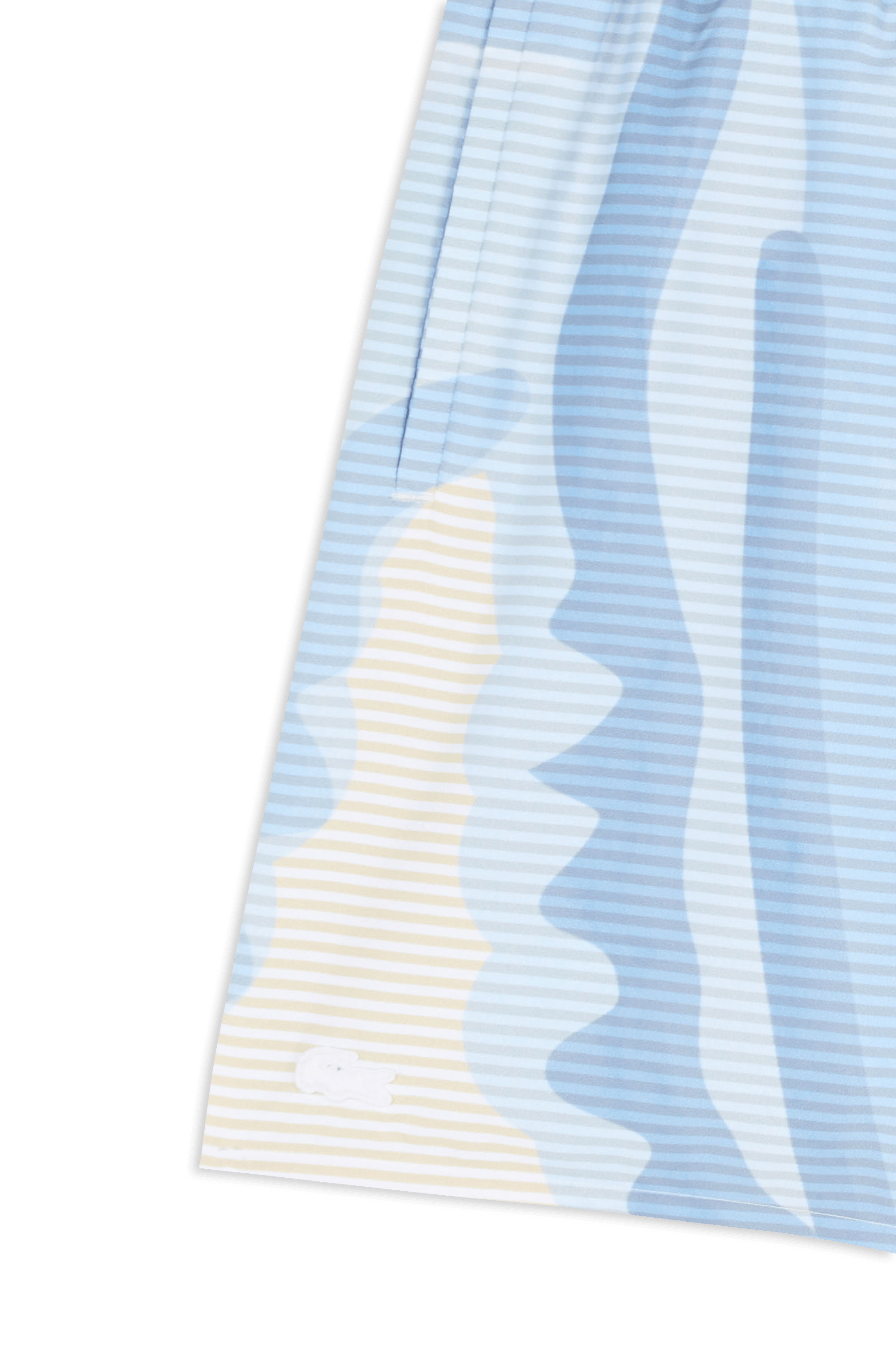 Short de bain maillot de bain LACOSTE Beige