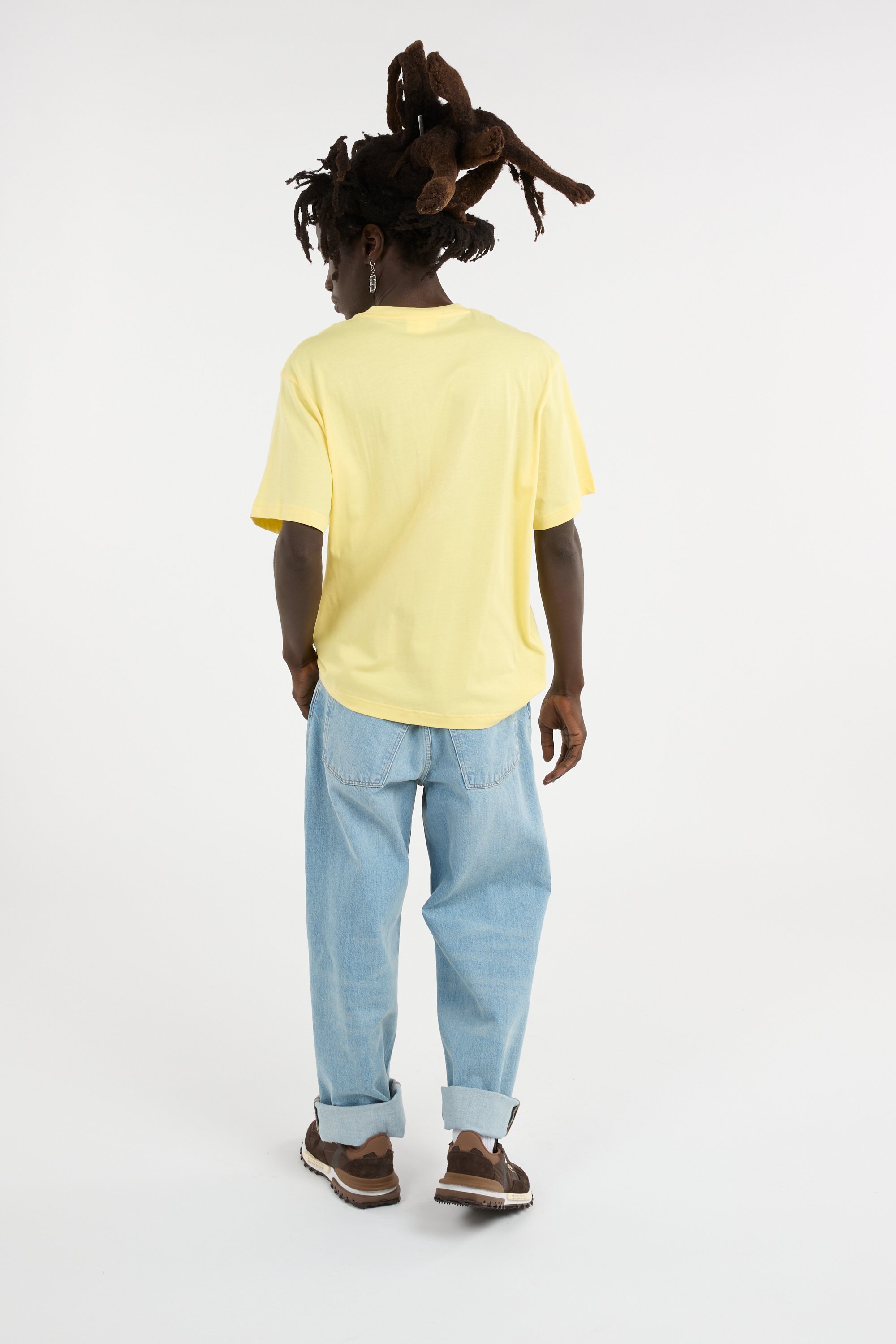 T-shirt LACOSTE Jaune