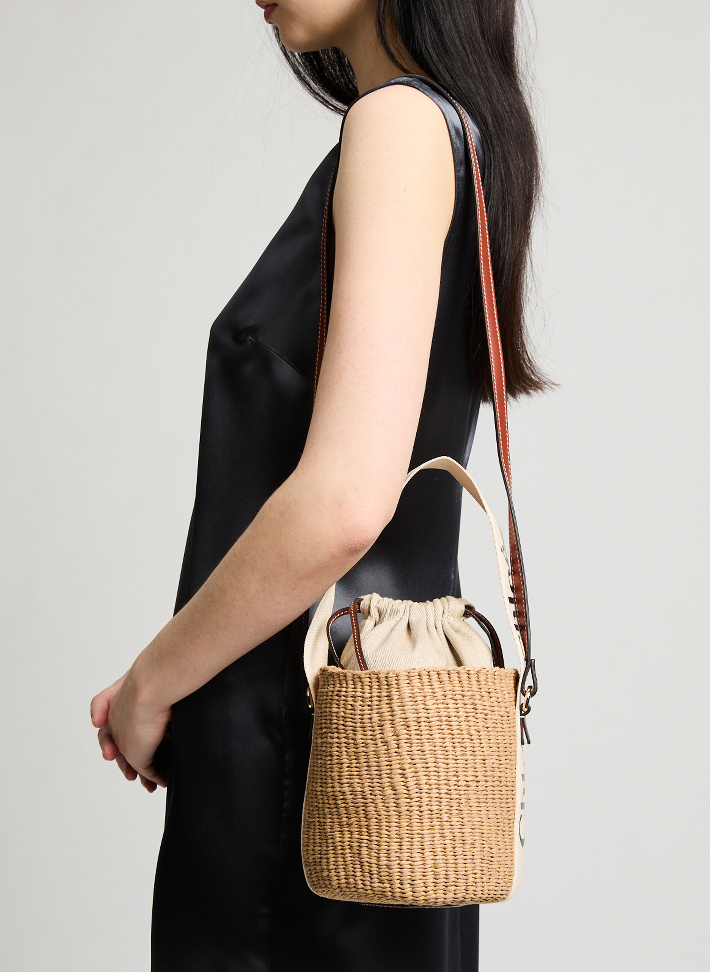 Emma leather shoulder bag  CHLOÉ White