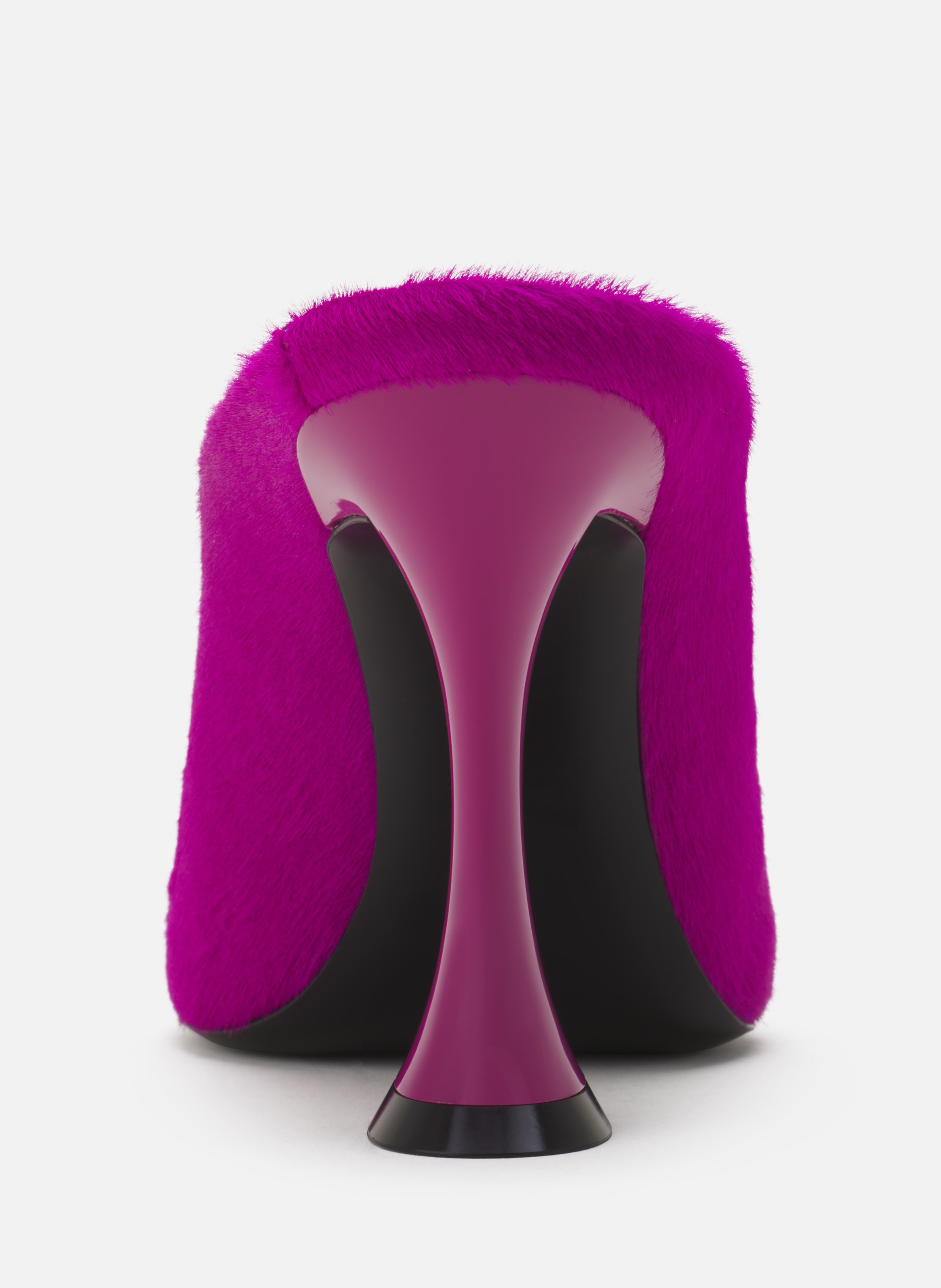 Mule midnight step en pony LANVIN Rose